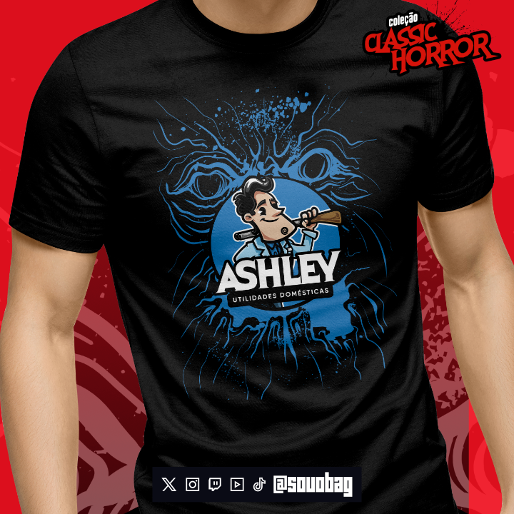 Camiseta Utilidades Domésticas - Coleção Classic Horror