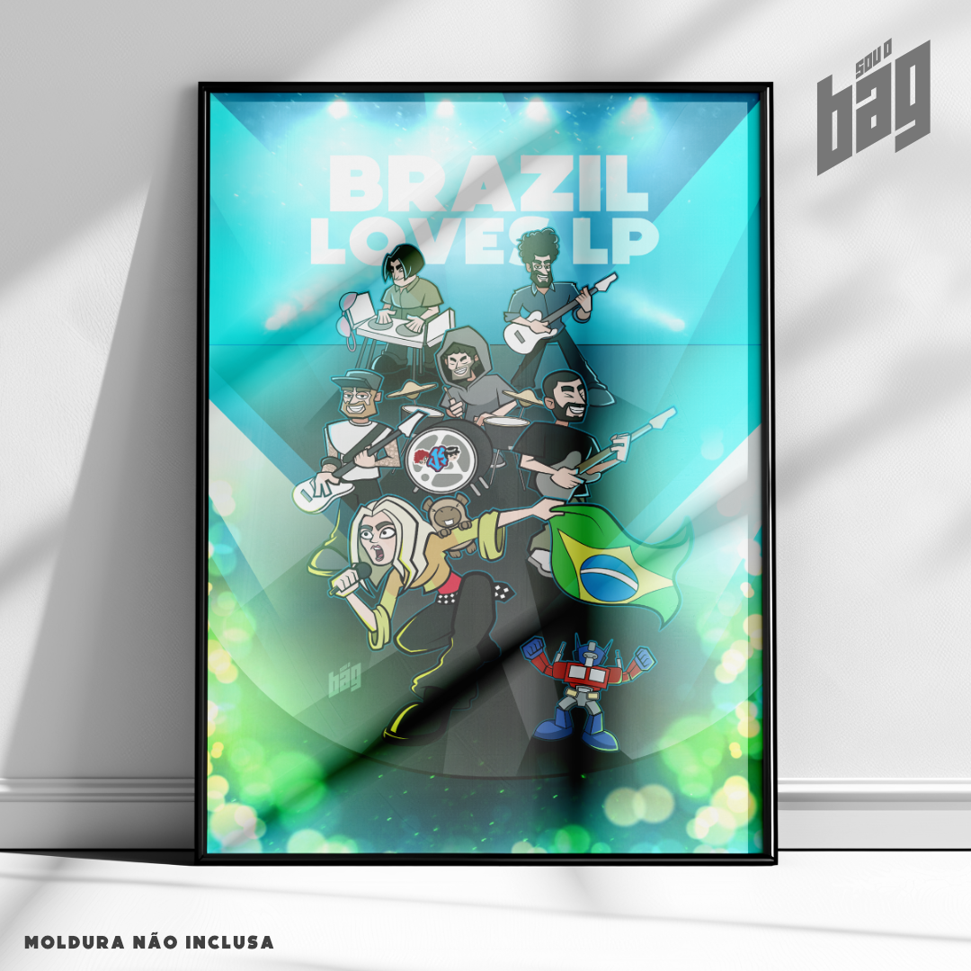 Pôster LP in Brazil