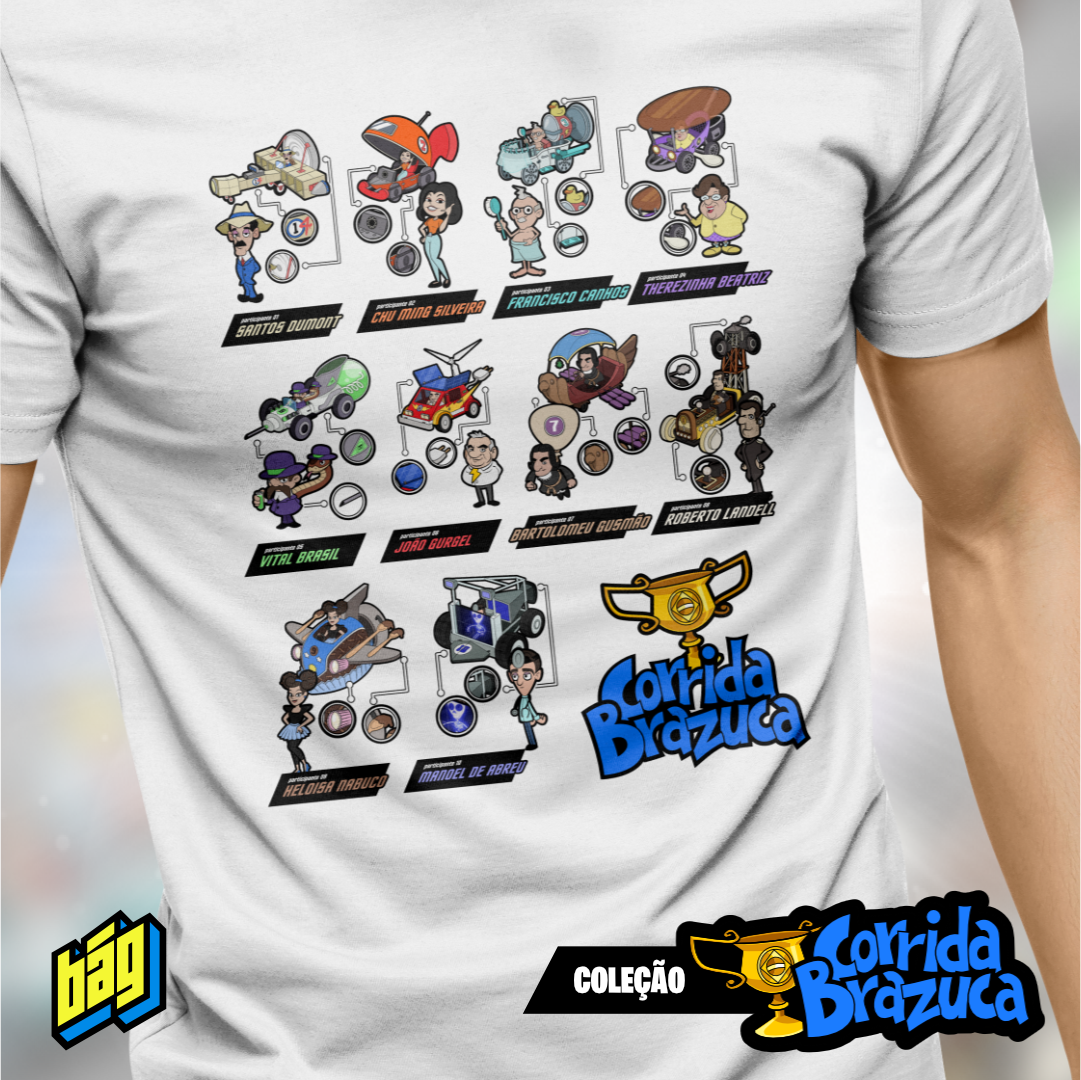 Camiseta Corrida Brazuca Corredores