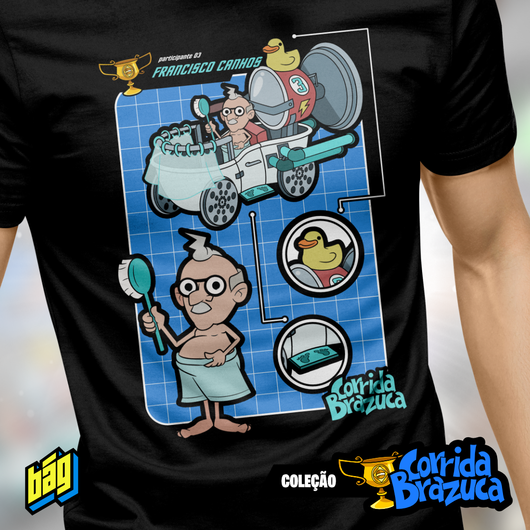 Camiseta Corrida Brazuca #03 Colorida