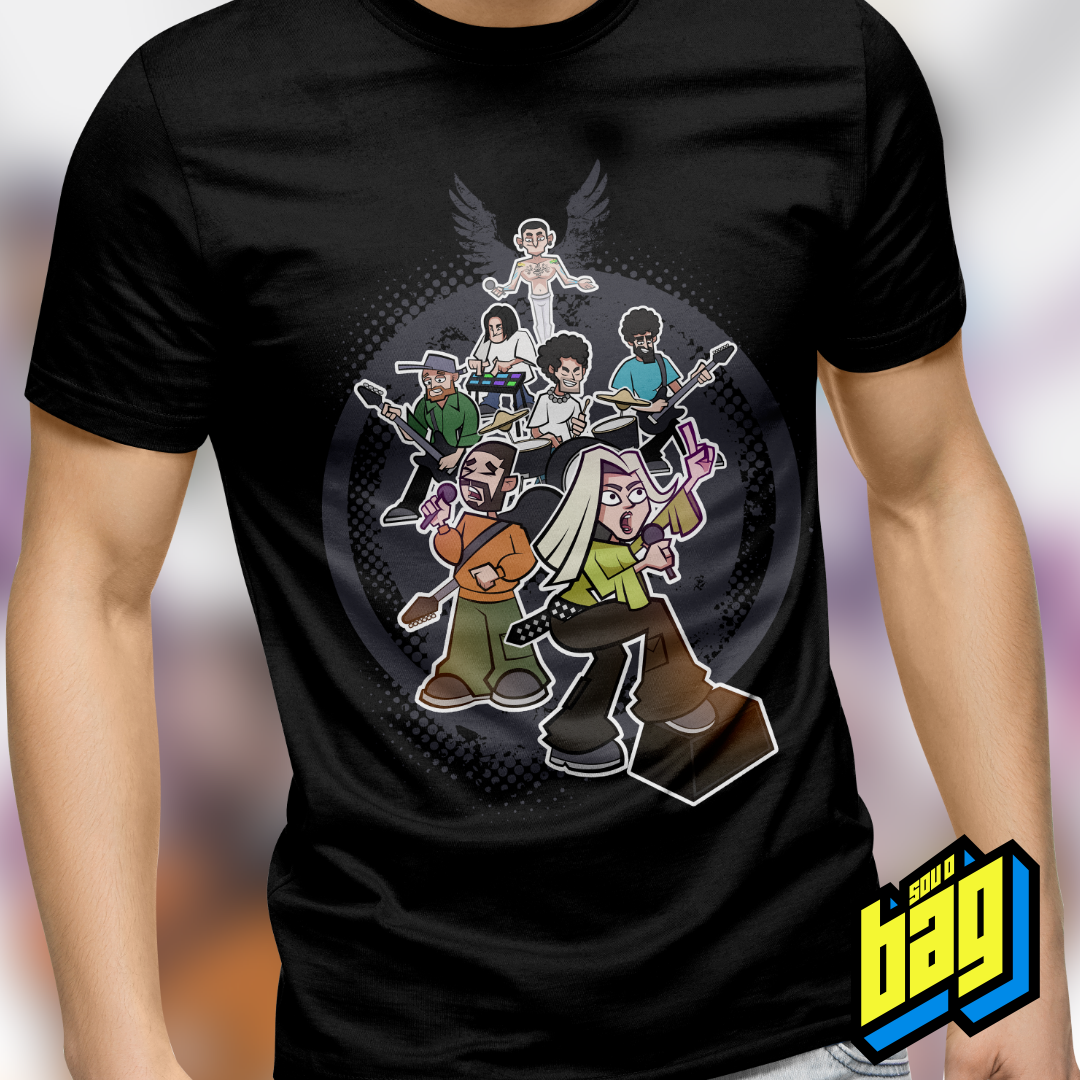 Camiseta Linkin Bág Preta