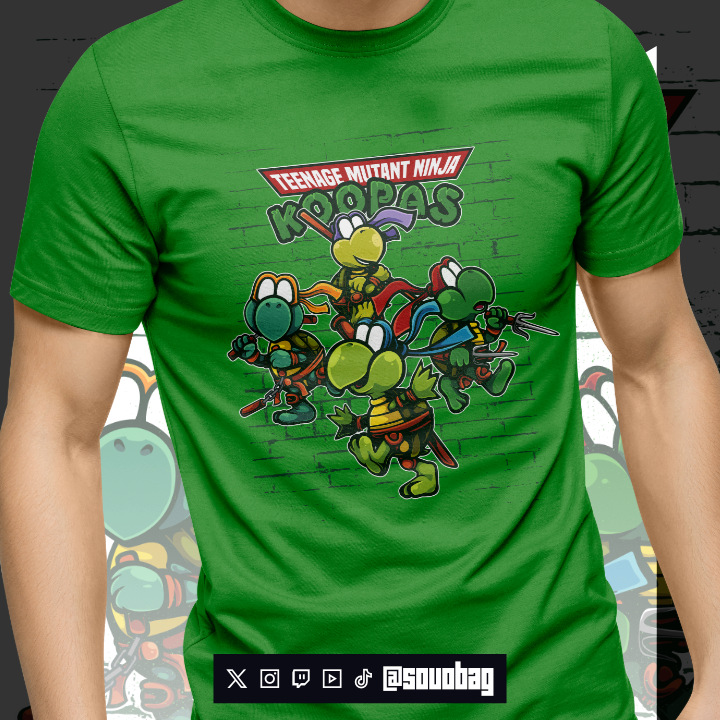 Camiseta Ninja Koopas