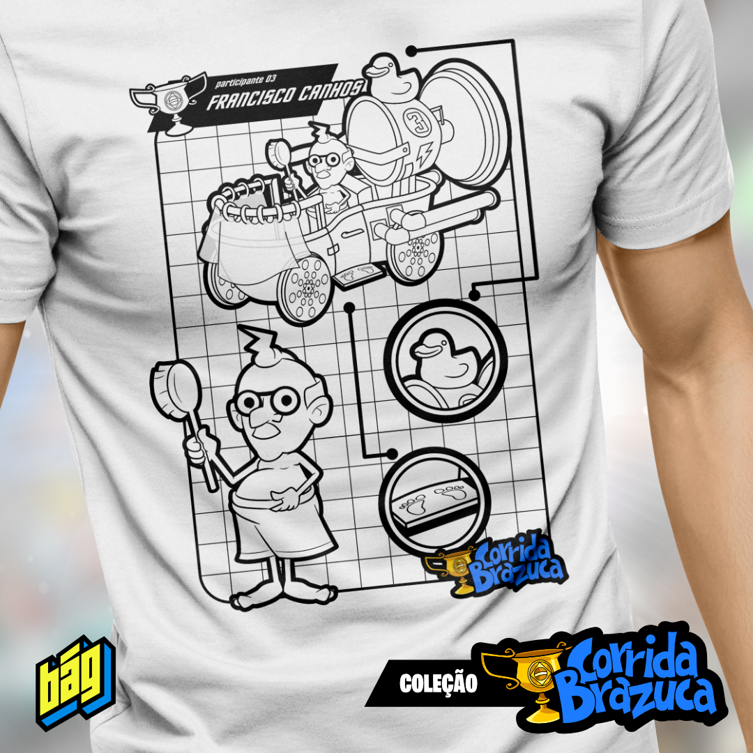 Camiseta Corrida Brazuca #03 Minimalista