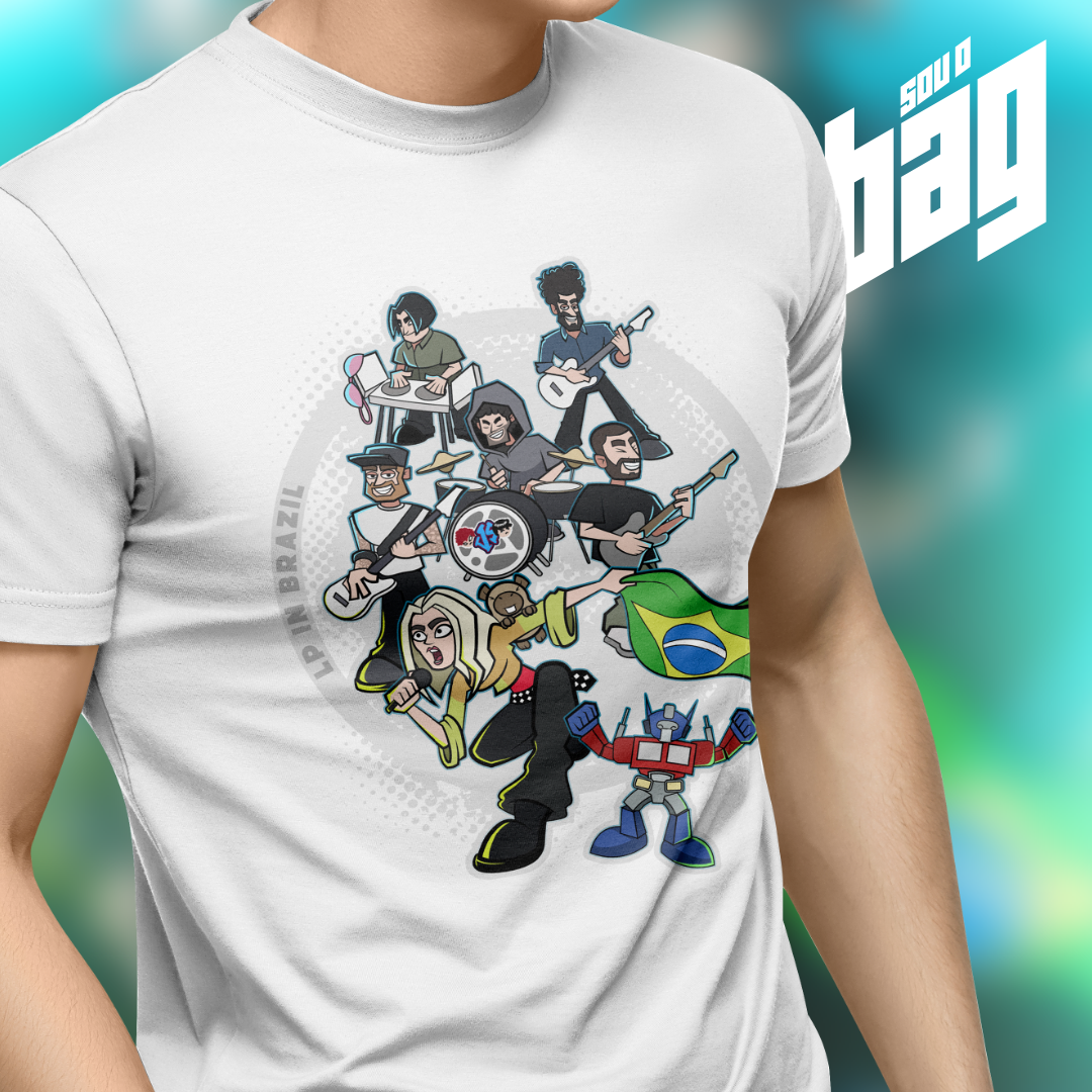 Camiseta LP in Brazil Branca