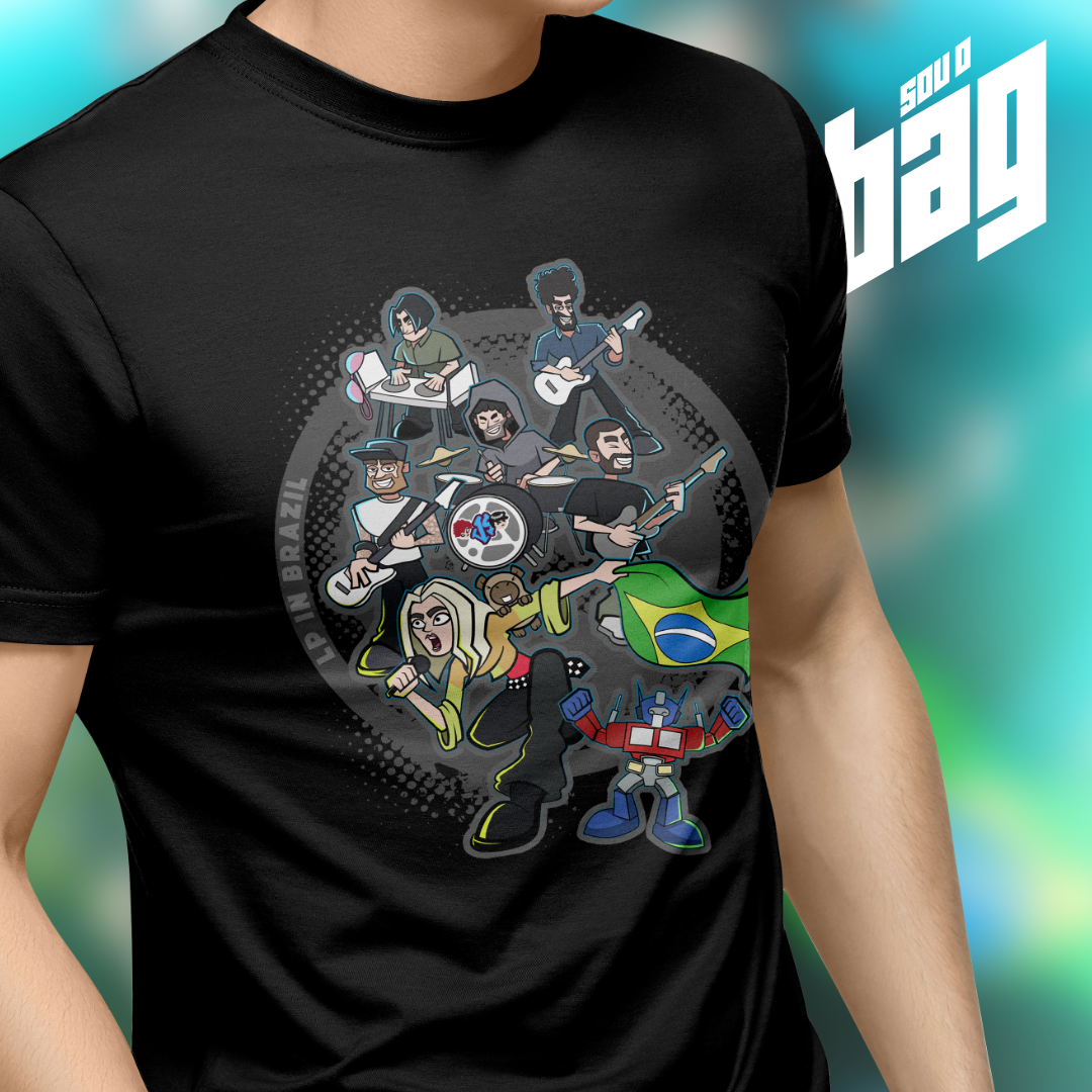 Camiseta LP in Brazil Preta