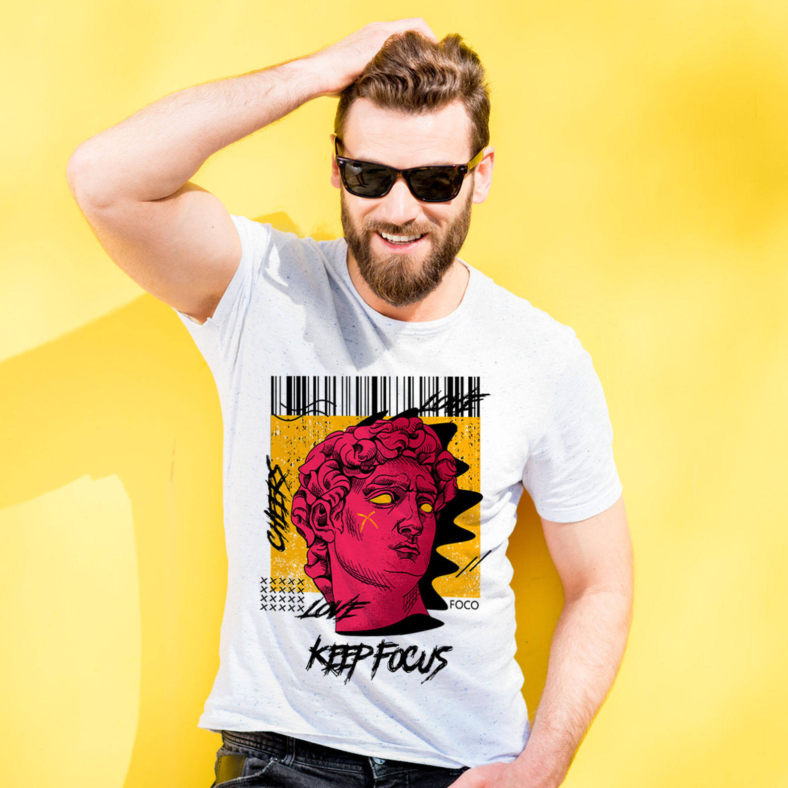 T-shirt Keep Focus Masculina