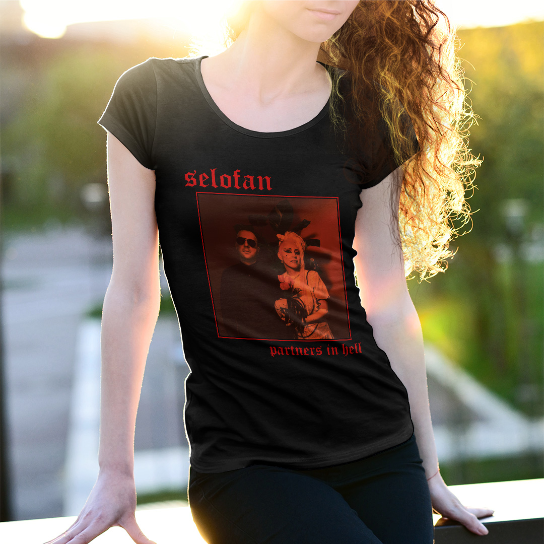 Nome do produto: Baby Look Selofan - Partners in Hell