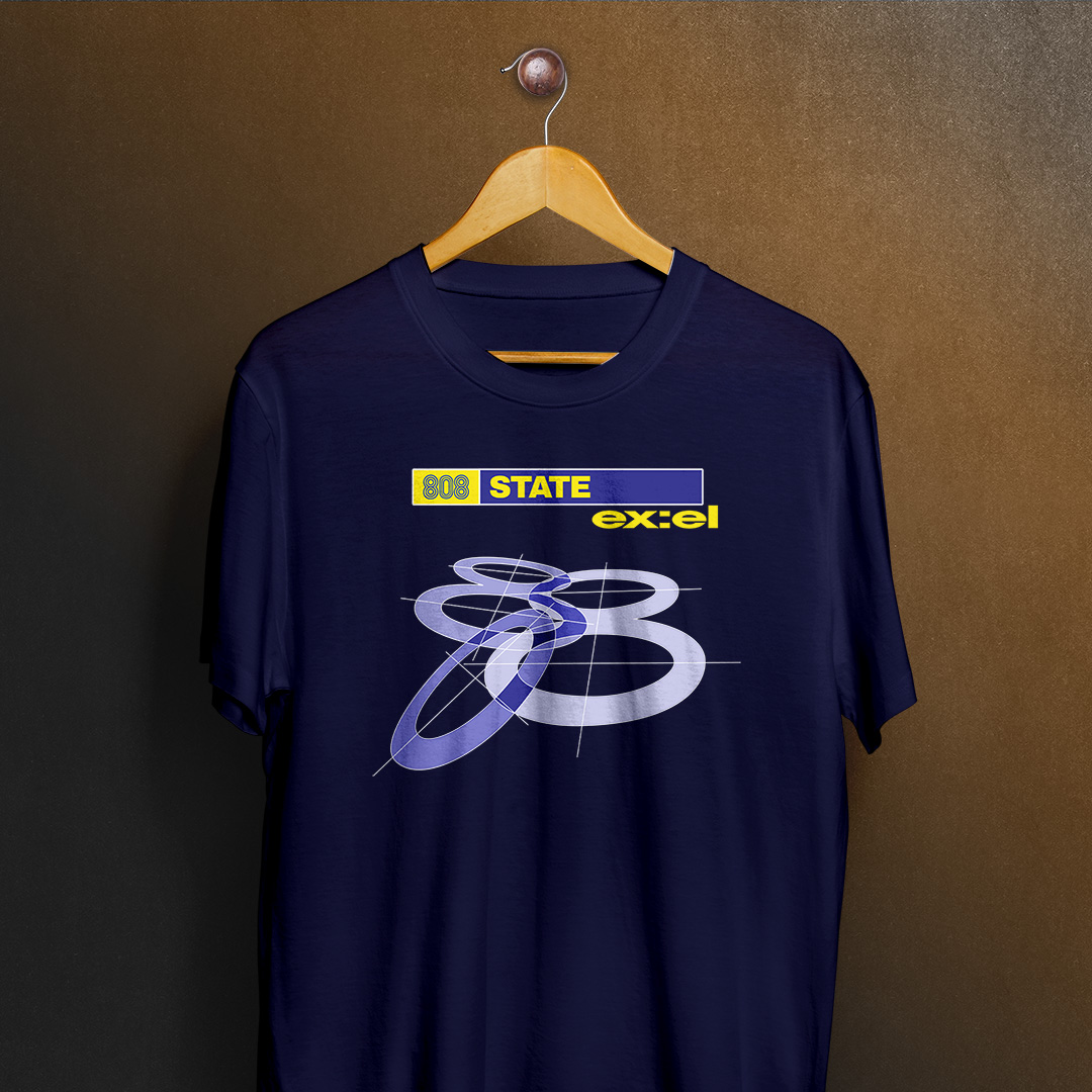 Camiseta 808 State - Ex:el