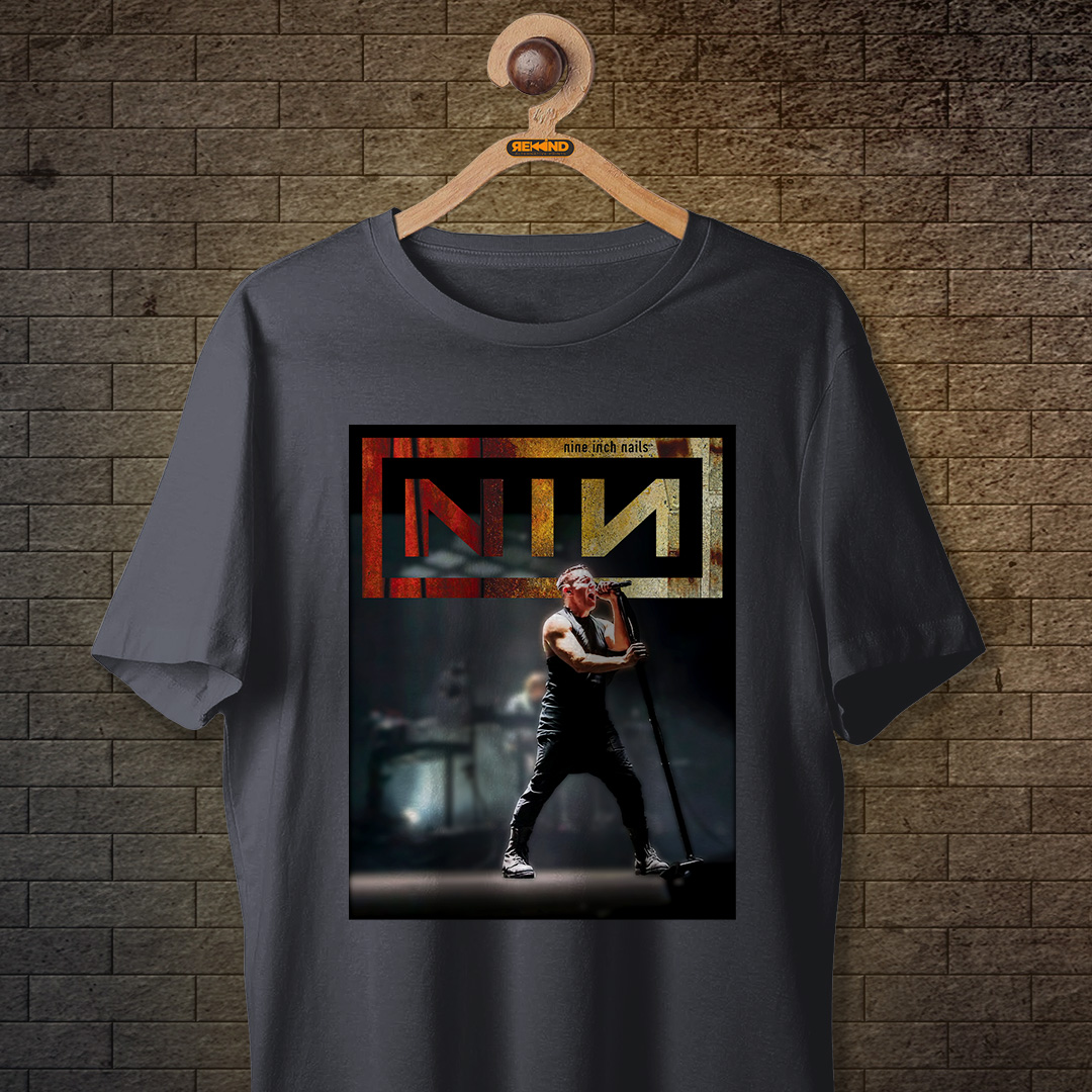 Nine Inch Nails R+RHOF 2020 Tシャツ Lサイズ T-Shirt Quality Camiseta Nine Inch Nails em RWD Store