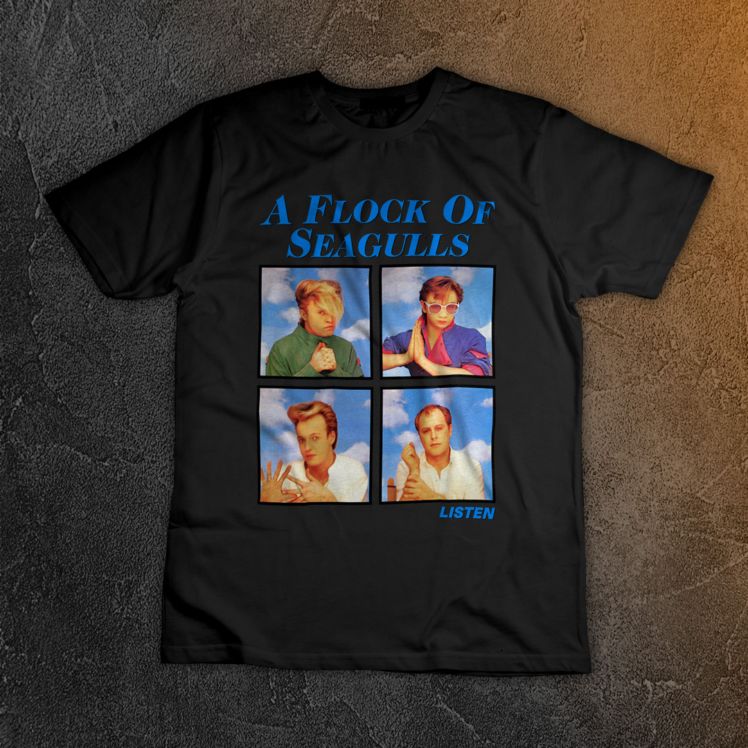 Plus Size A Flock Of Seagulls - Listen