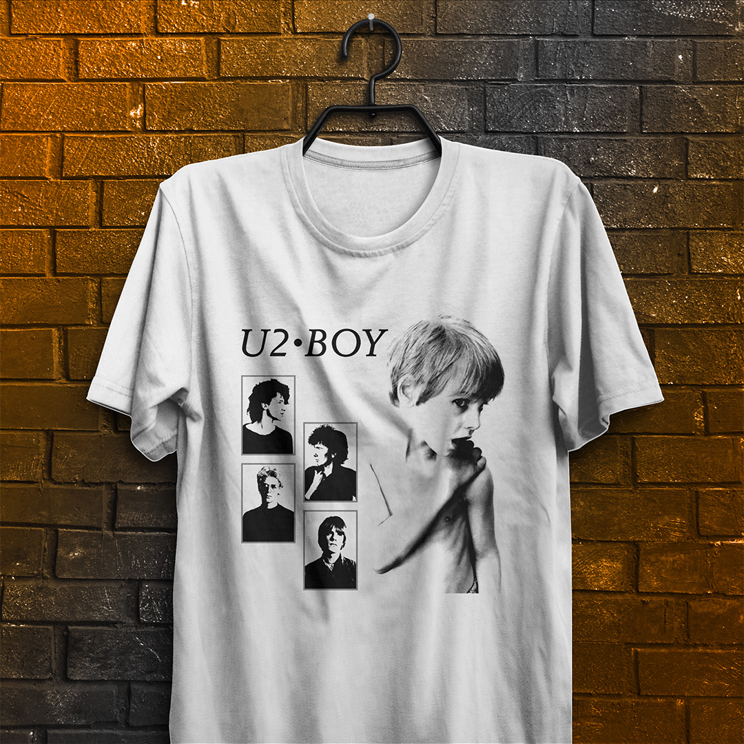 Camiseta U2 - Boy