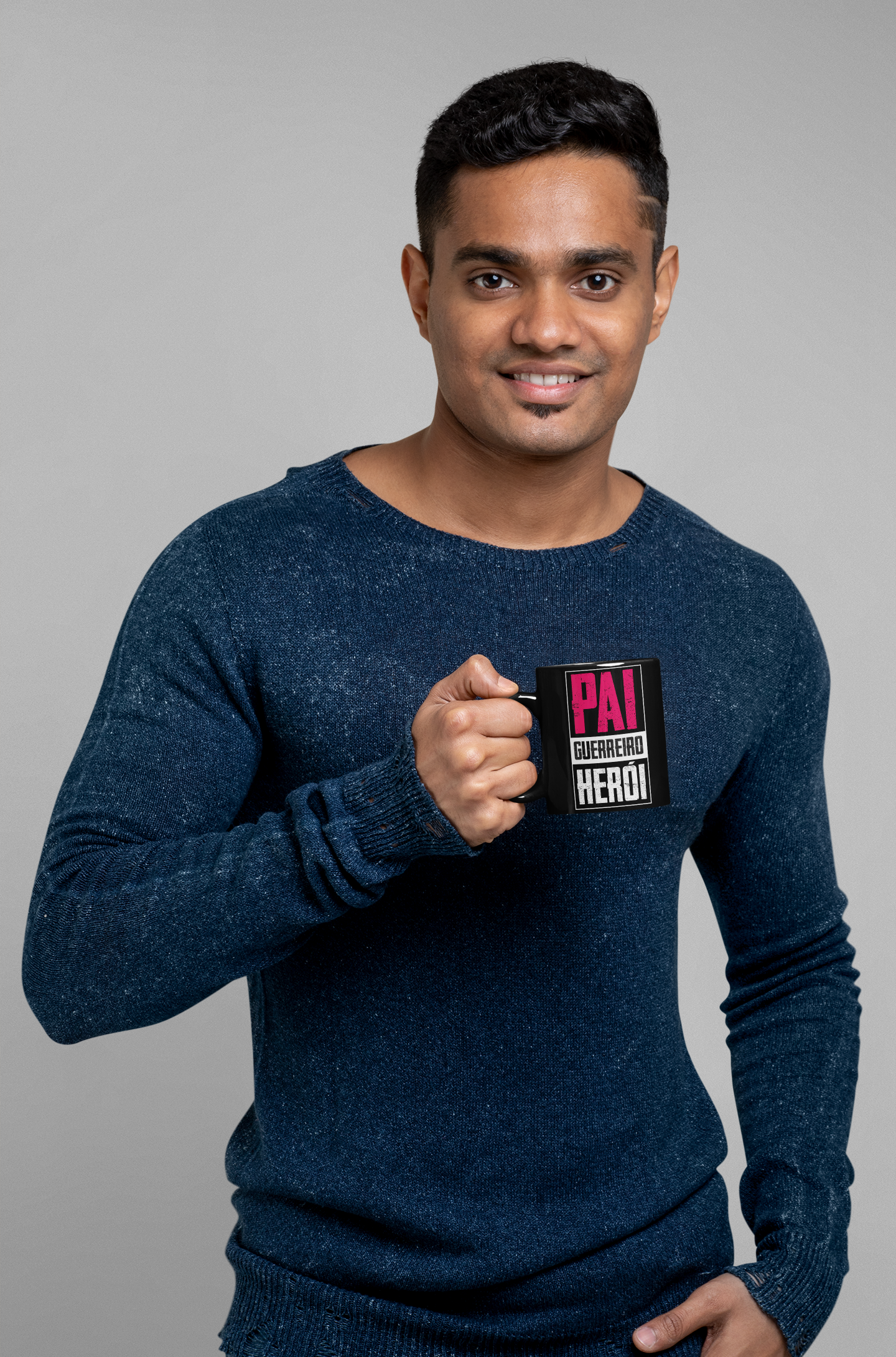 CANECA MÁGICA PAI GUERREIRO HERÓI EDIÇÃO LIMITADA