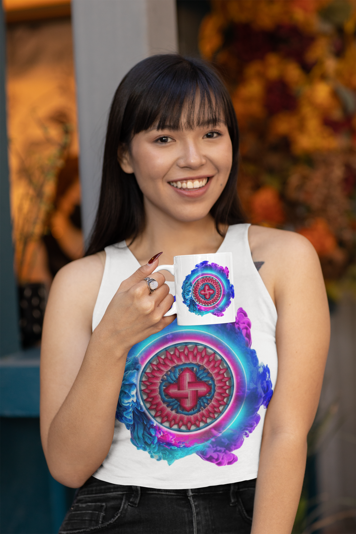 CANECA COLEÇÃO MANDALA DUETO