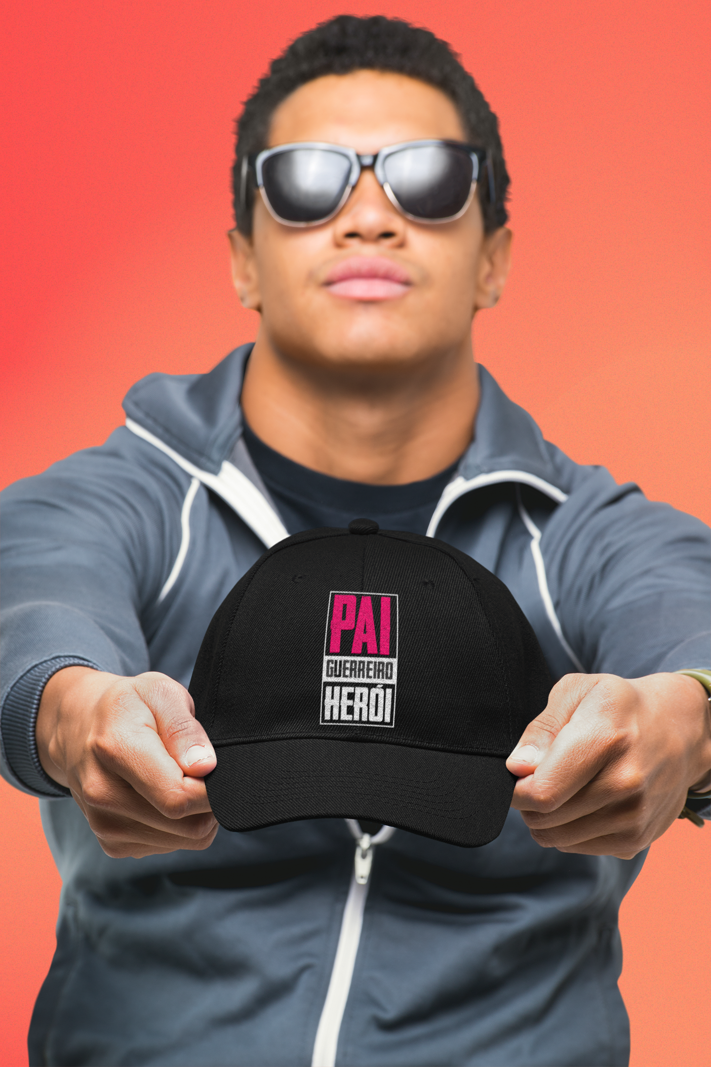 BONE PAI GUERREIRO HERÓI EDIÇÃO LIMITADA