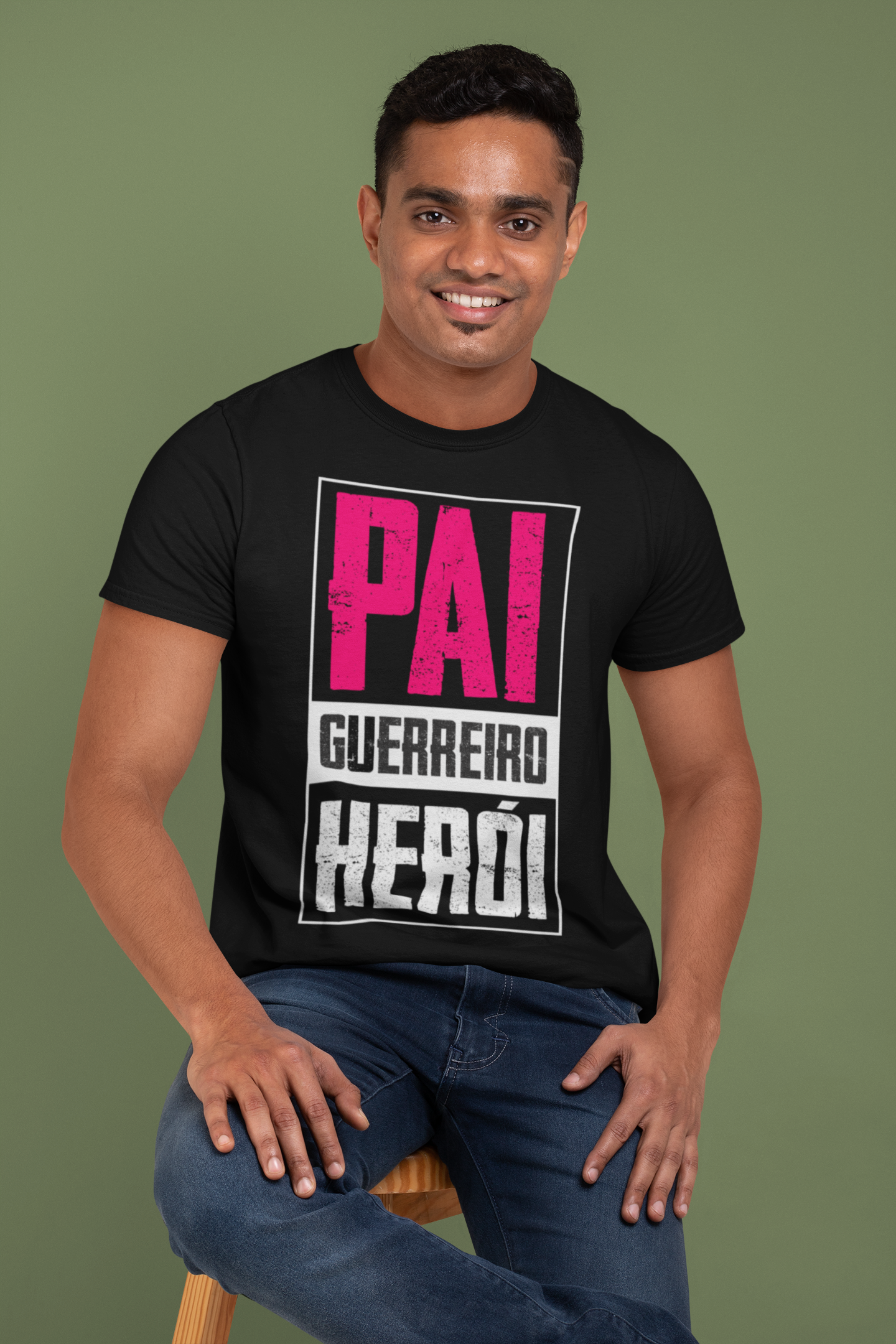 CAMISETA PRIME PAI GUERREIRO HERÓI EDIÇÃO LIMITADA