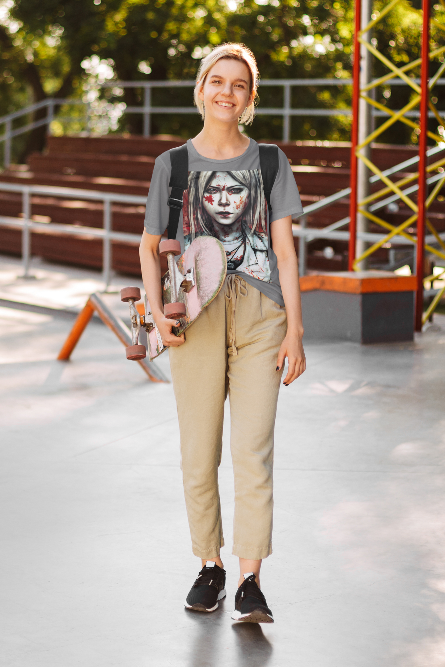 Camiseta Baby Long Pop Punk