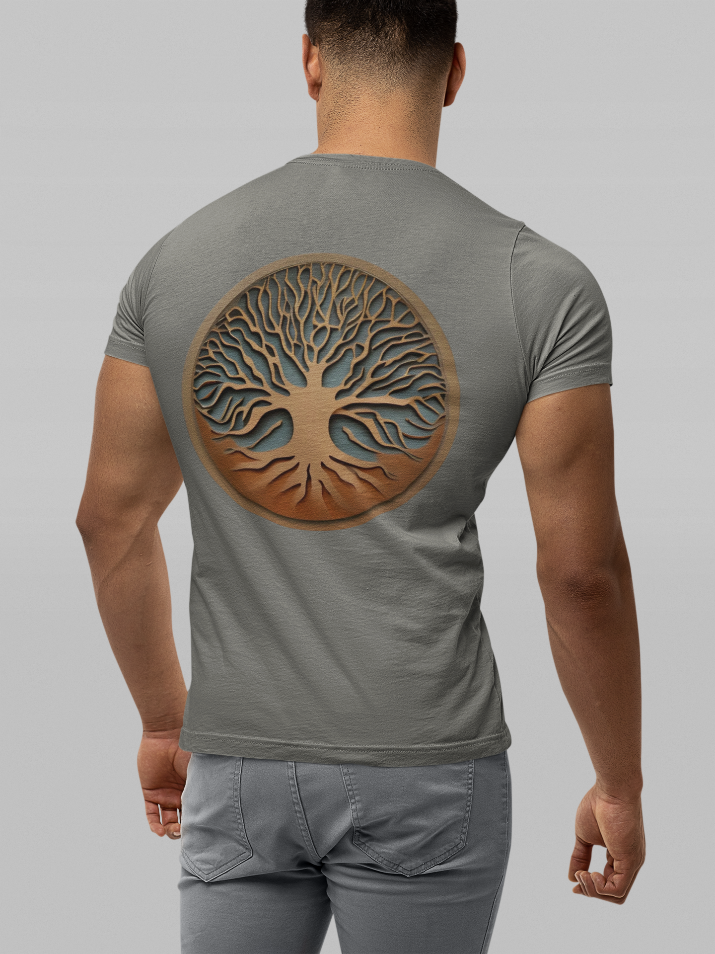Camiseta Masculina Arvore Tribal 6