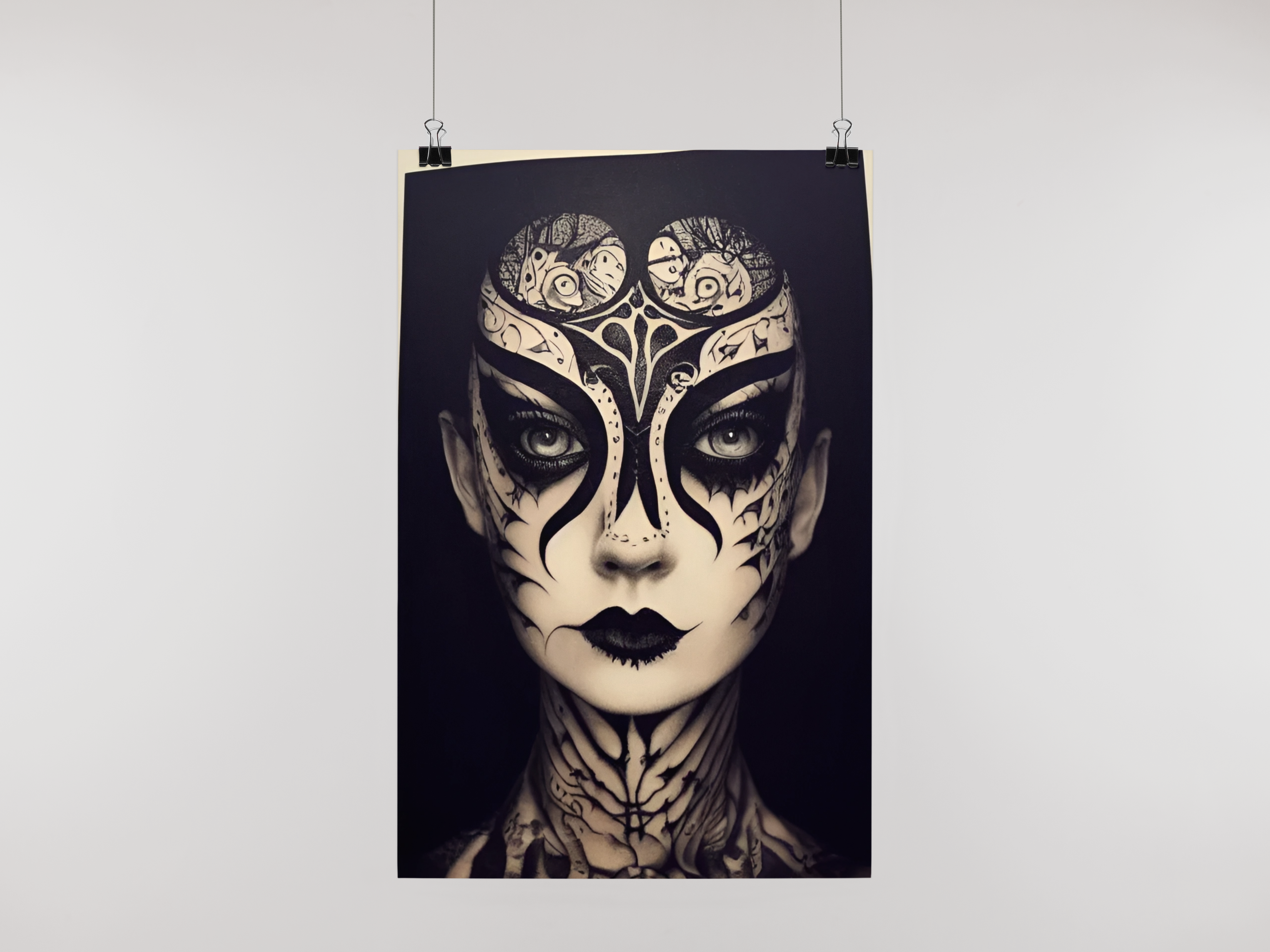 Poster Mulher Tattoo