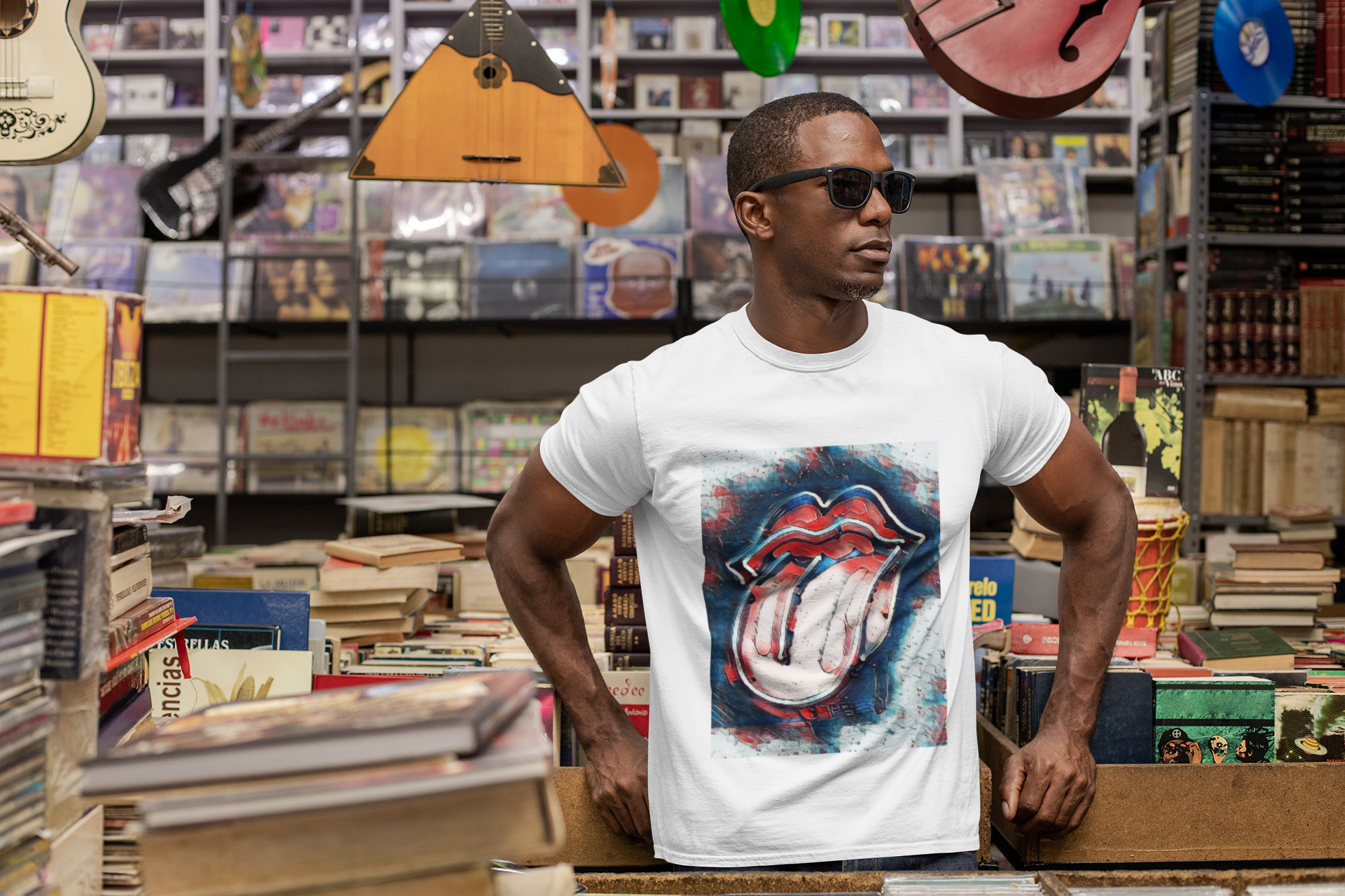 Camiseta Rock Simbolo