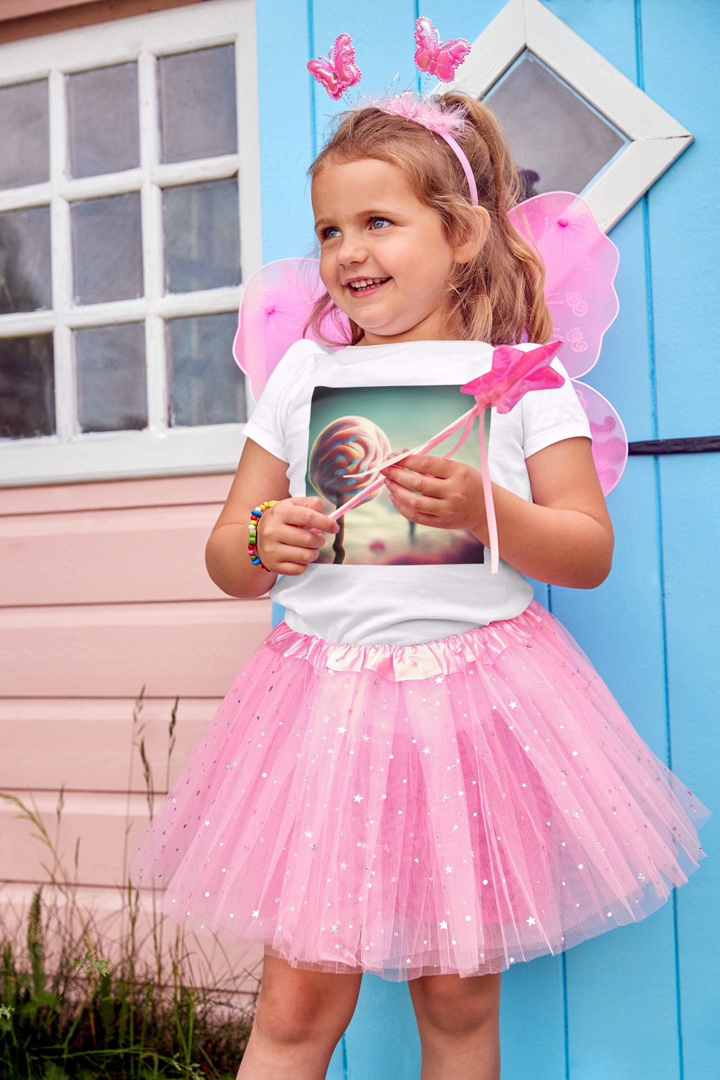 Camiseta Infantil Mundo dos Doces