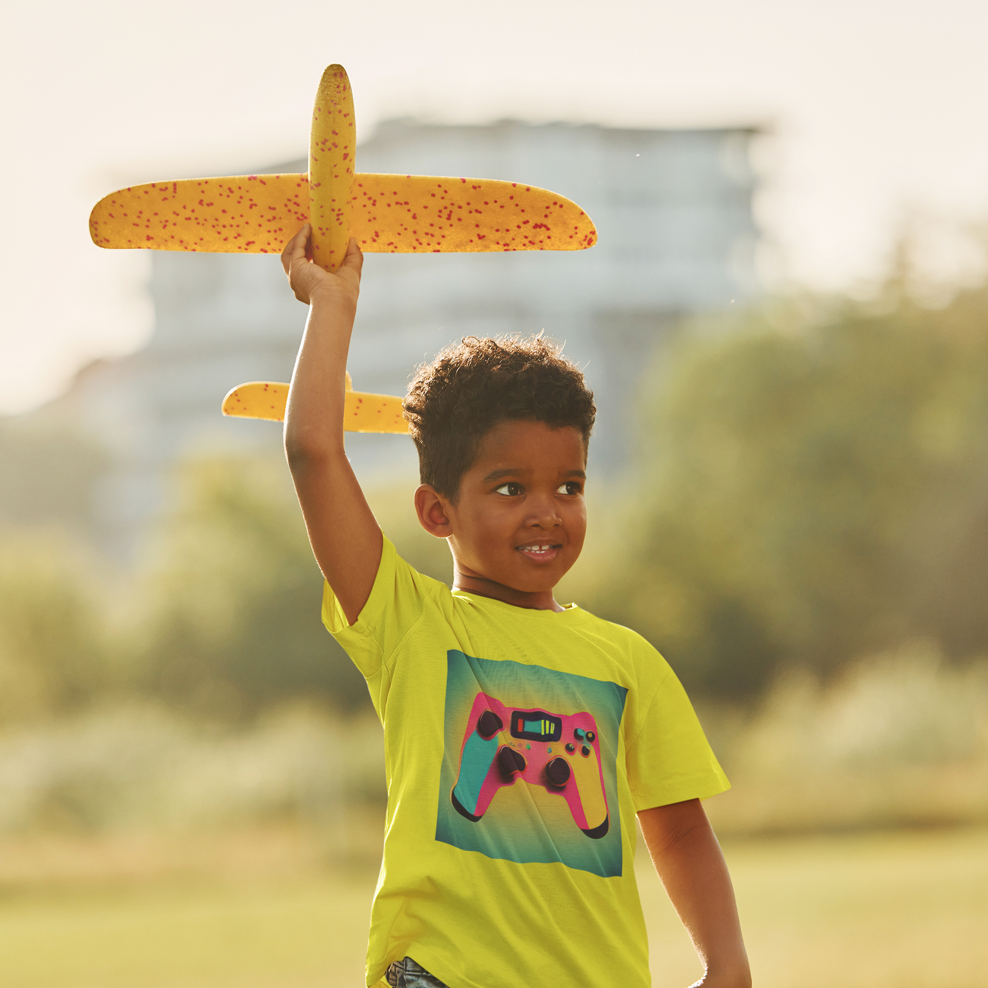 Camiseta Infantil joy stick 3