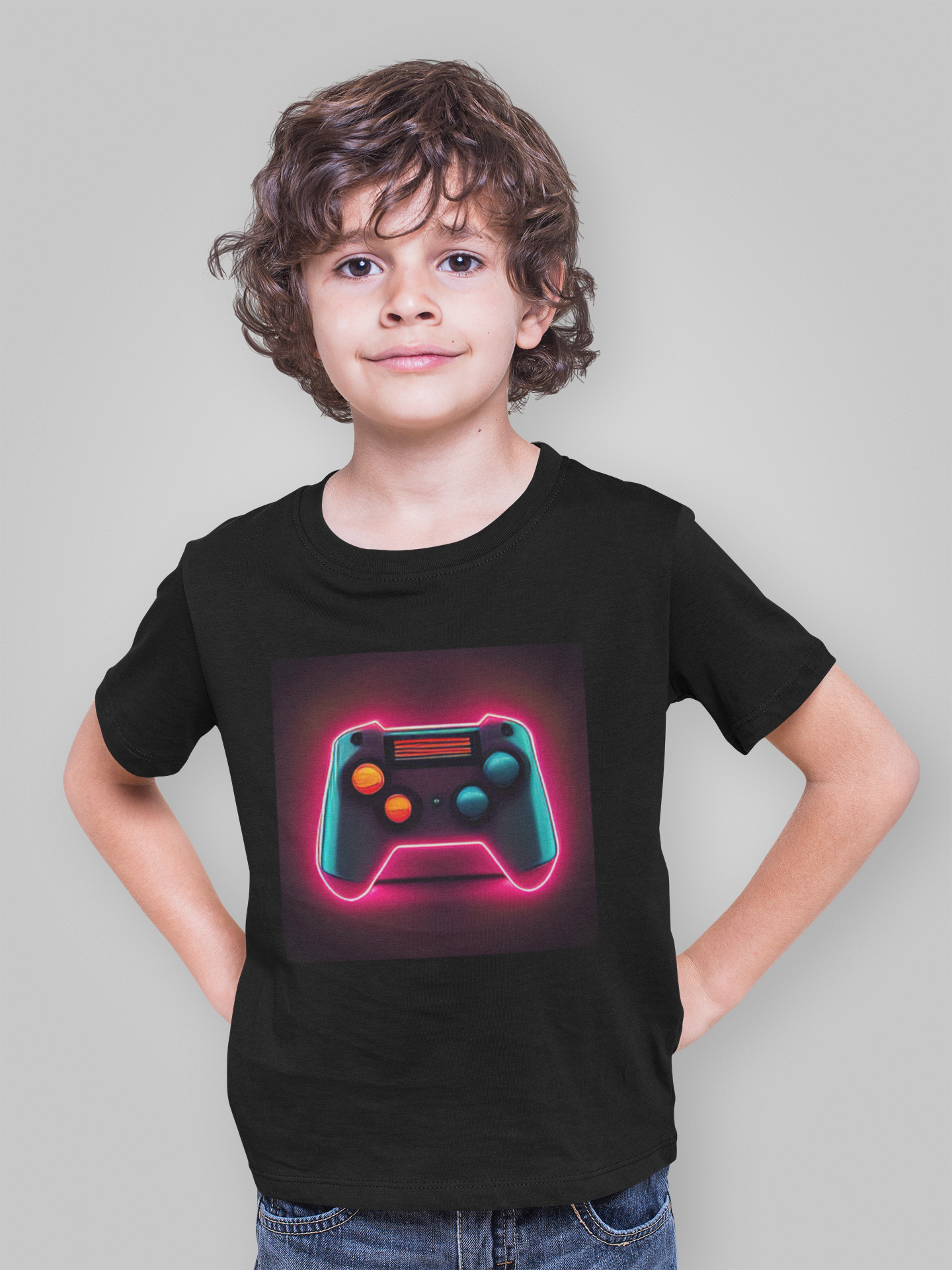 Camiseta Infantil joy stick 2