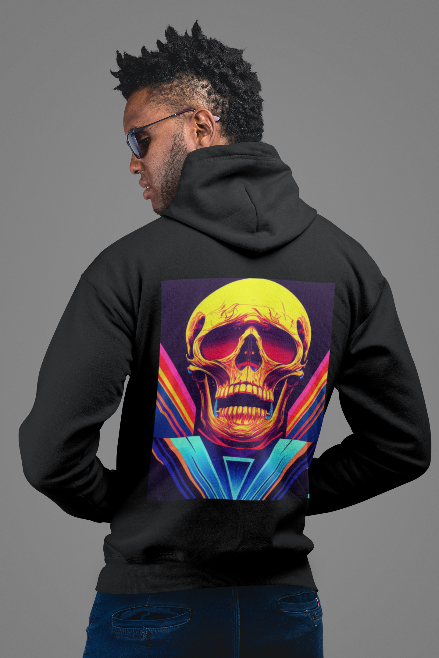 Moletom Caveira Rock Vintage