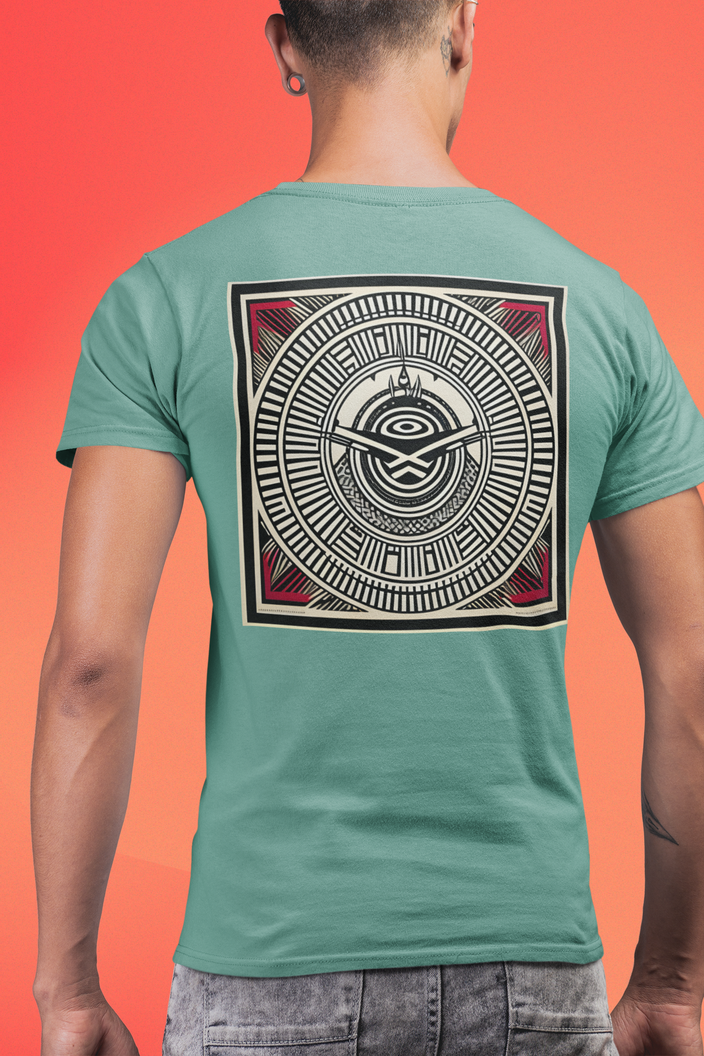 Camiseta Masculina Símbolo Tribal 6