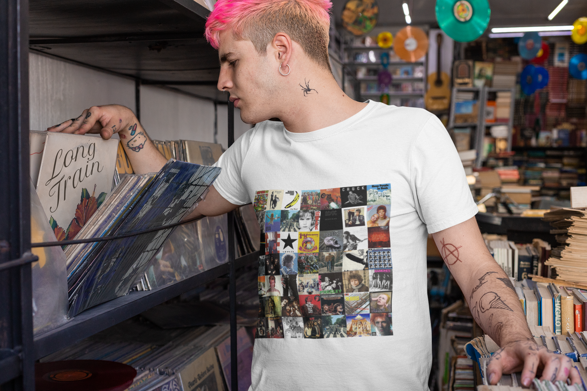 Camiseta Vinil Disco