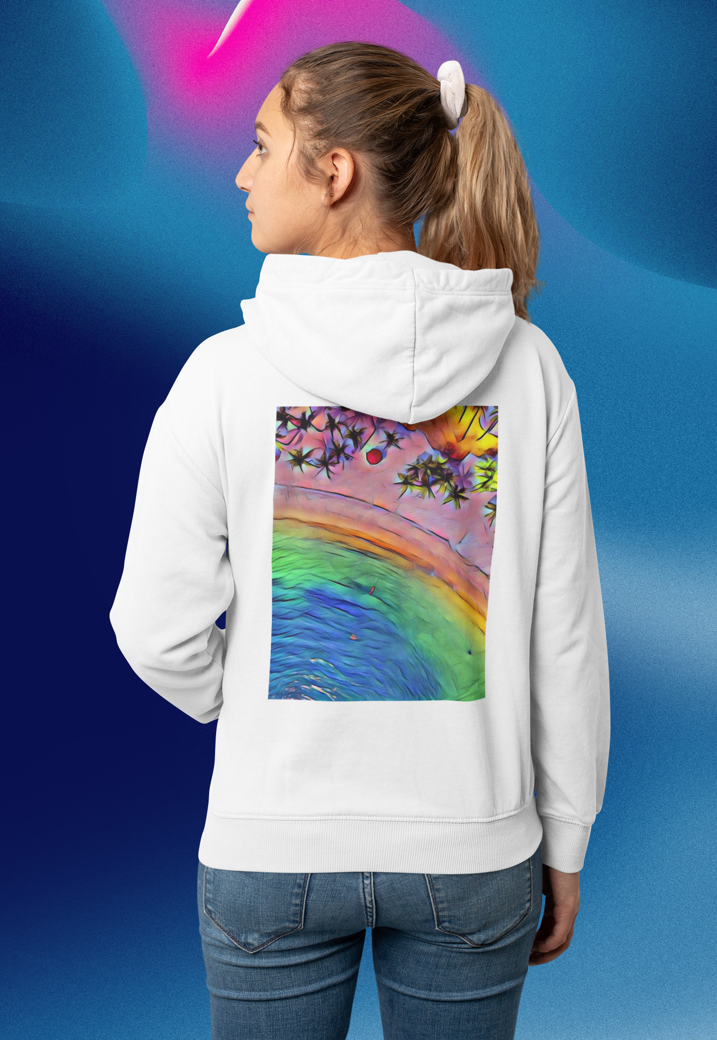 Moletom Praia Arco Iris