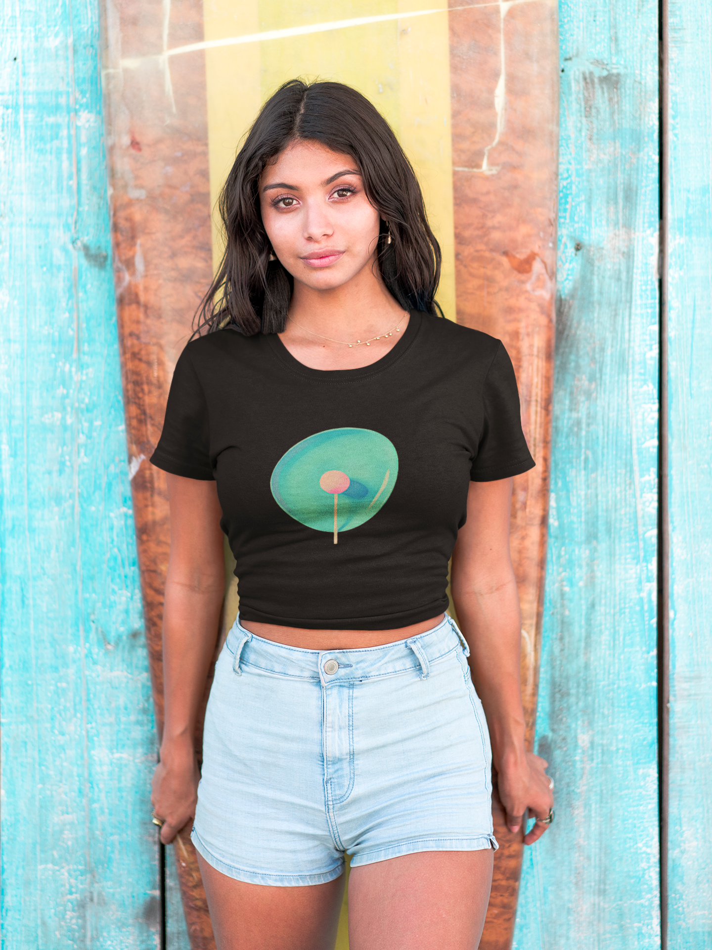 Camiseta Baby Long Lollipop