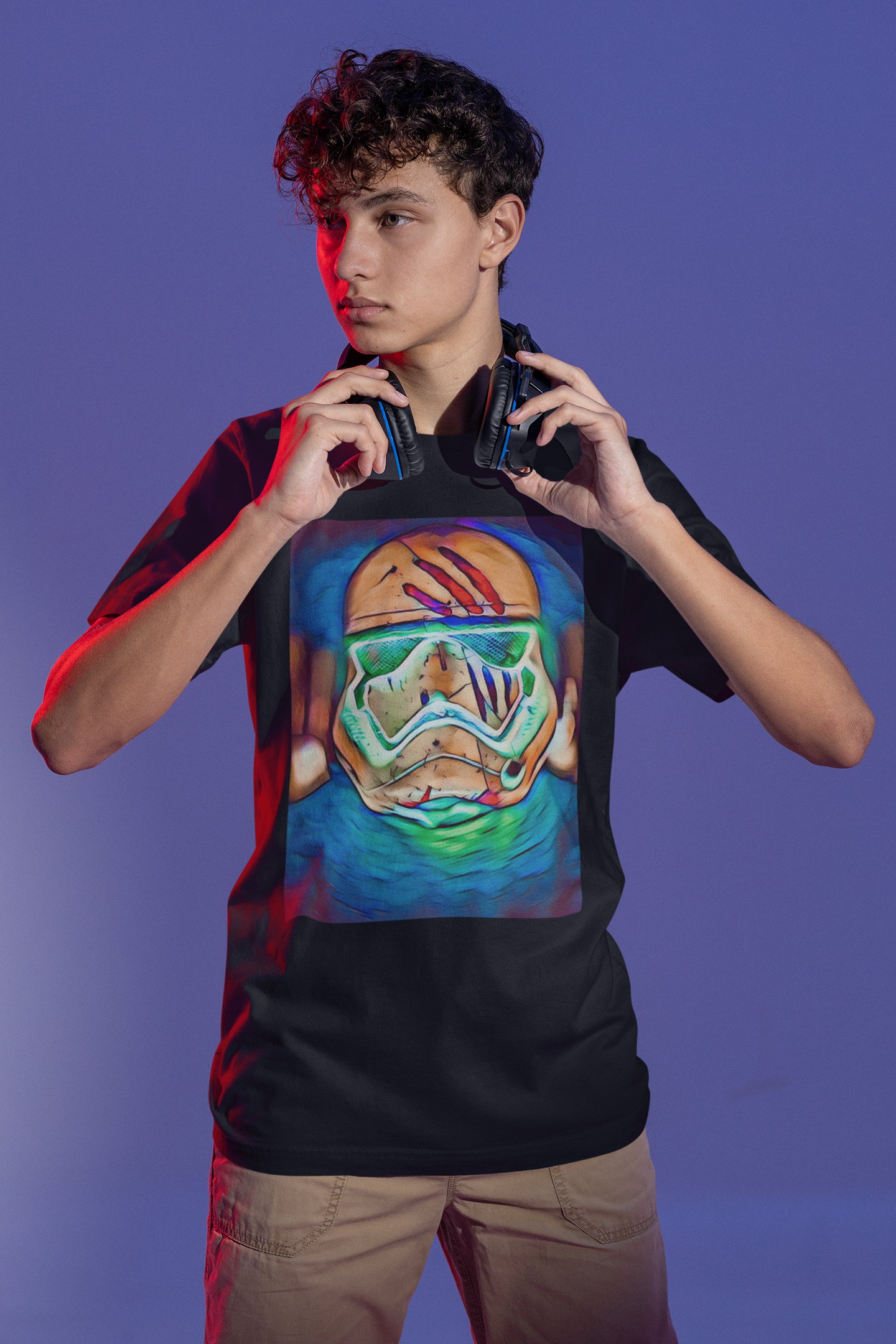 Camiseta Plus Cinema Star