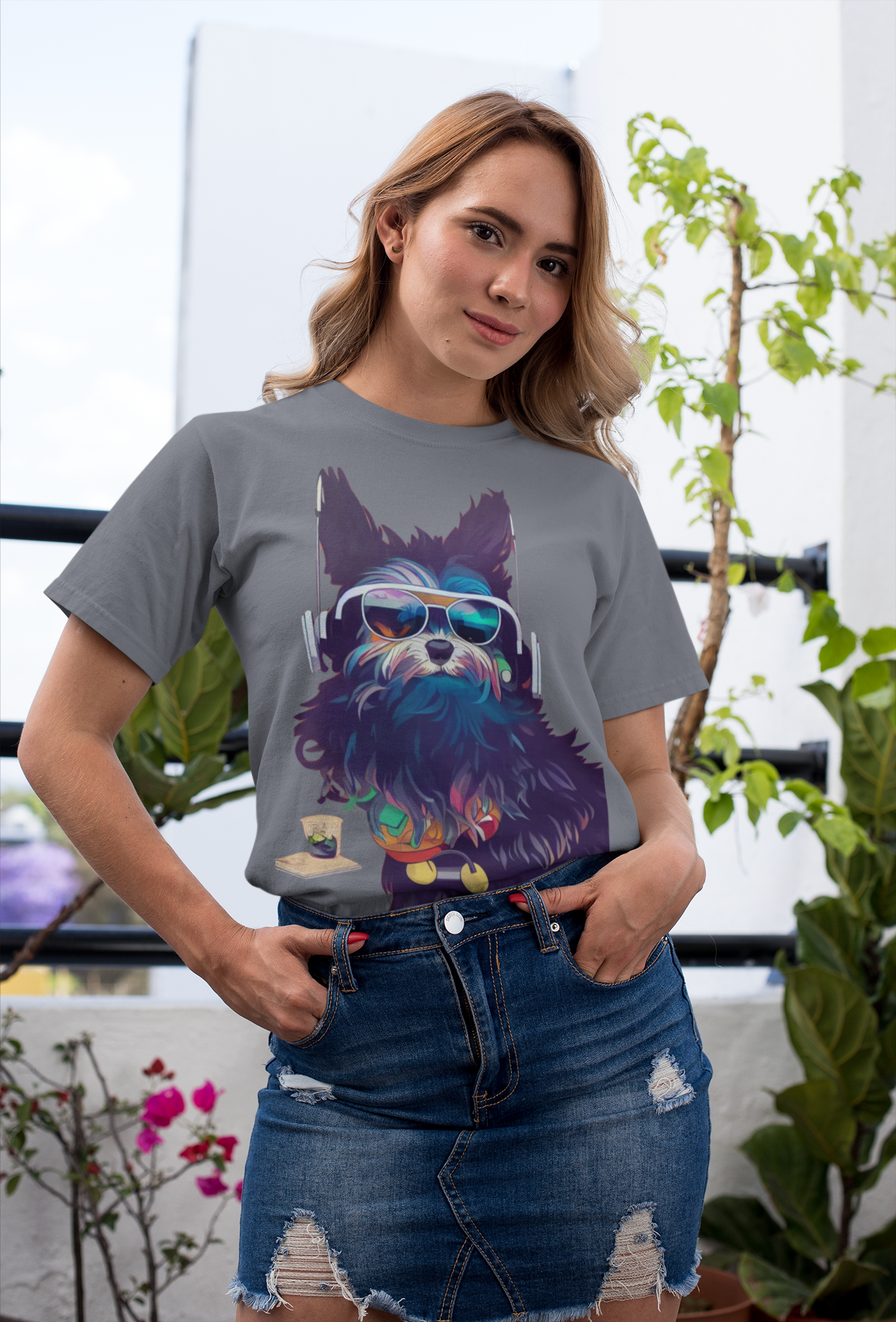 Camiseta Baby Long Feminina curtindo!