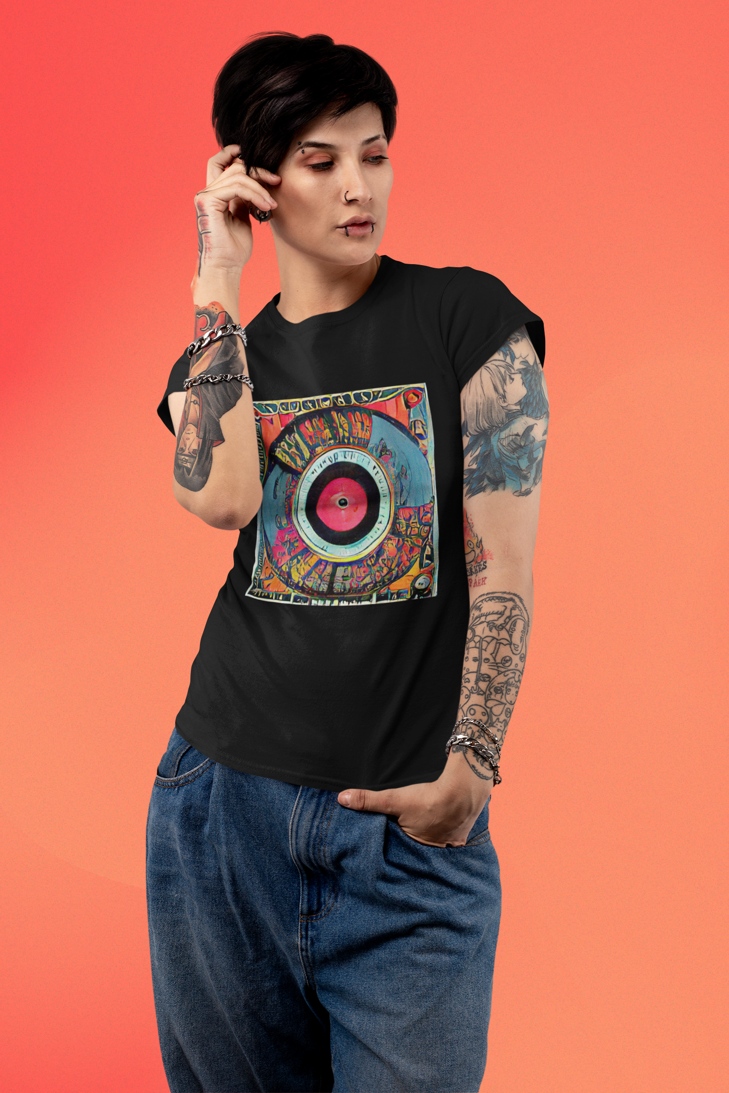 Camiseta Baby Long Vinil 2