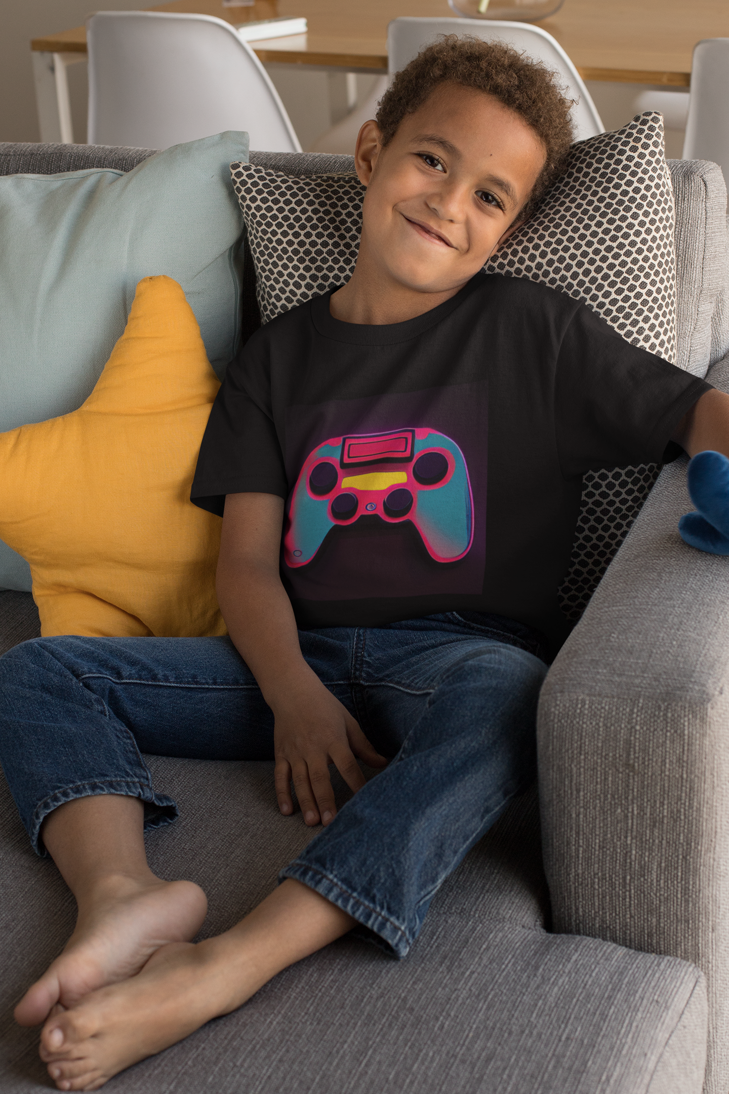 Camiseta Infantil joy stick 4
