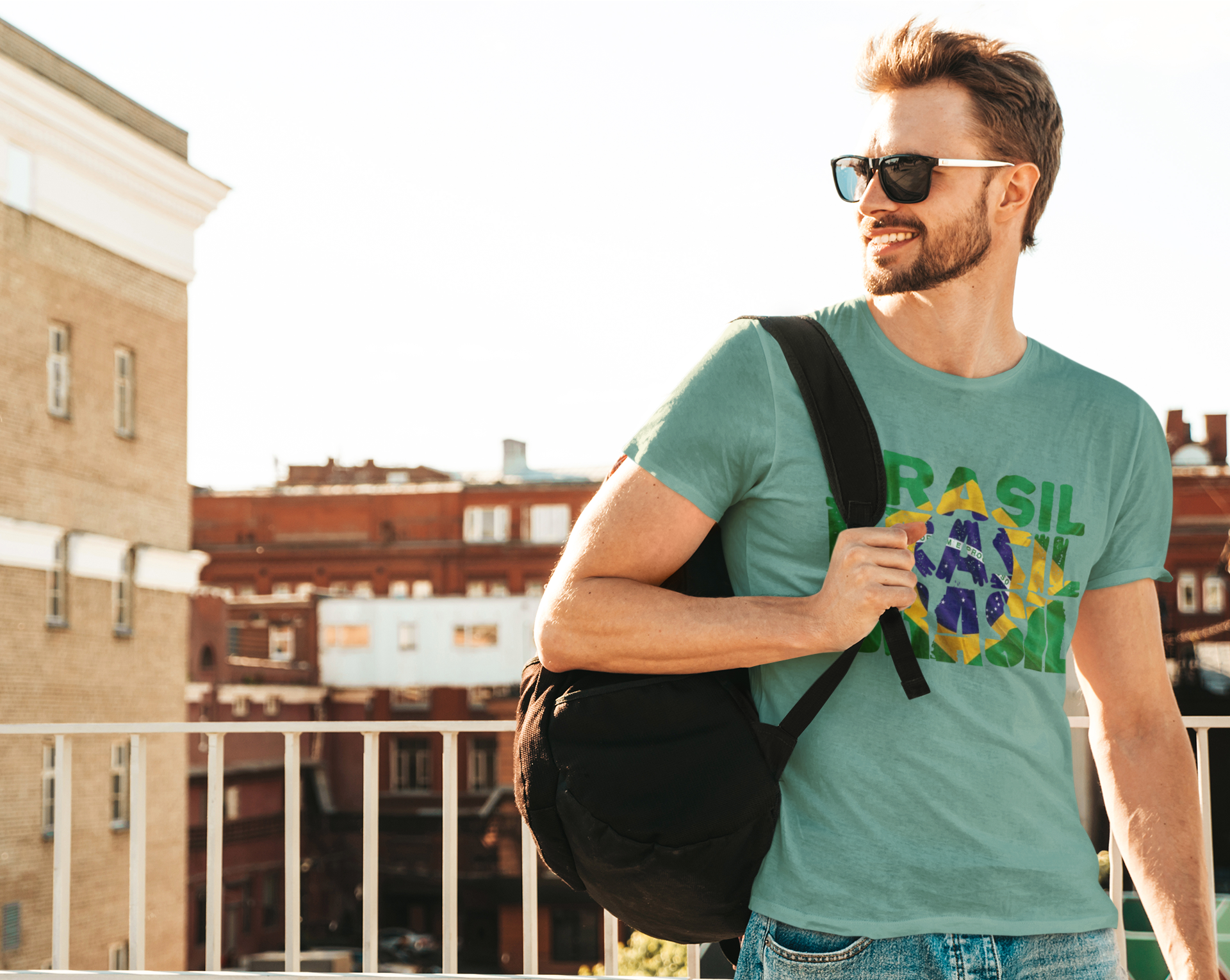 Camiseta Masculina Brasil 16