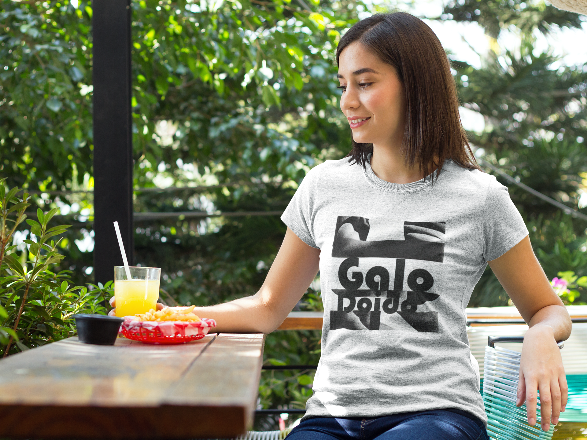 Camiseta Baby Long  Galo Doido