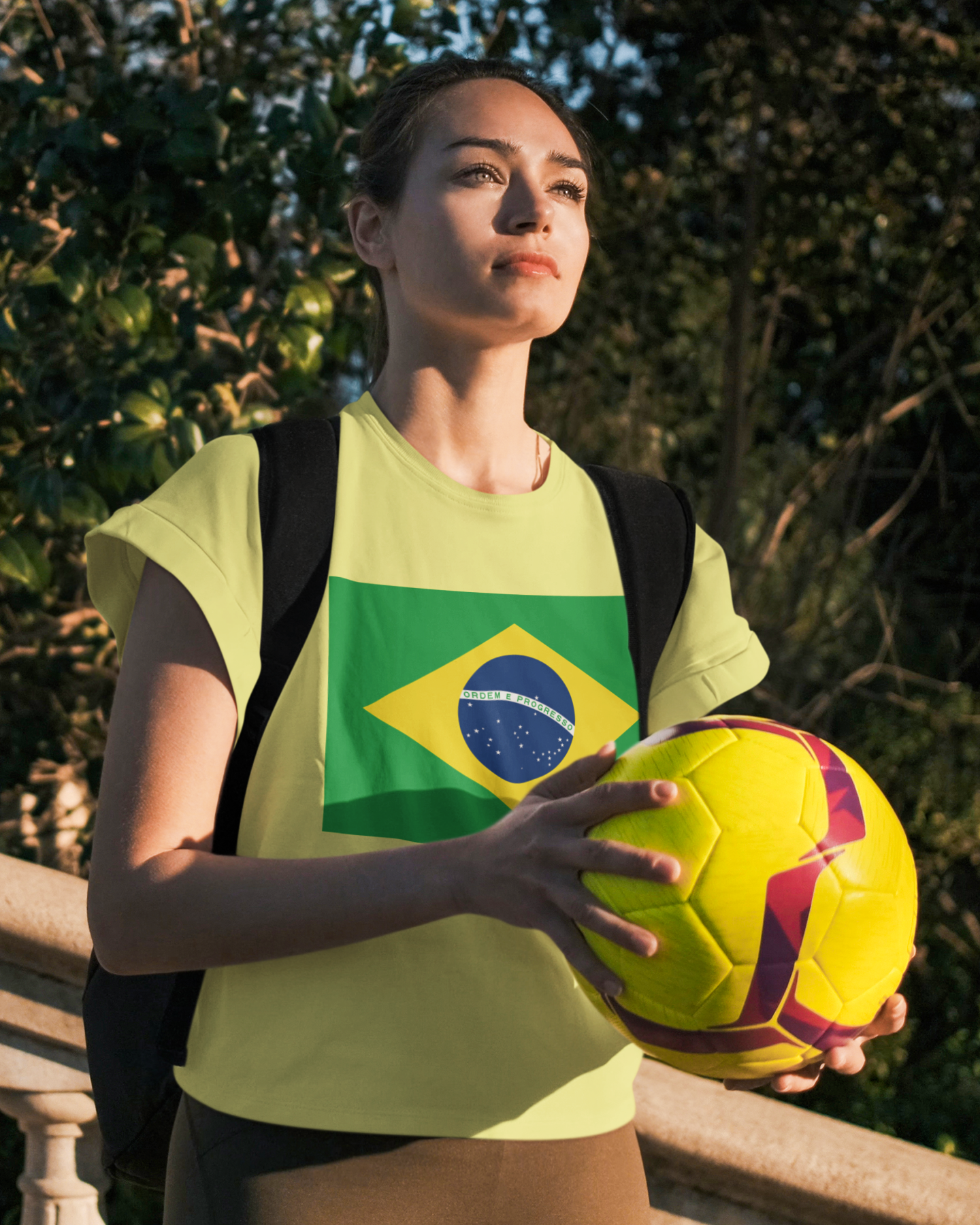 Camiseta Baby Long Brasil 11