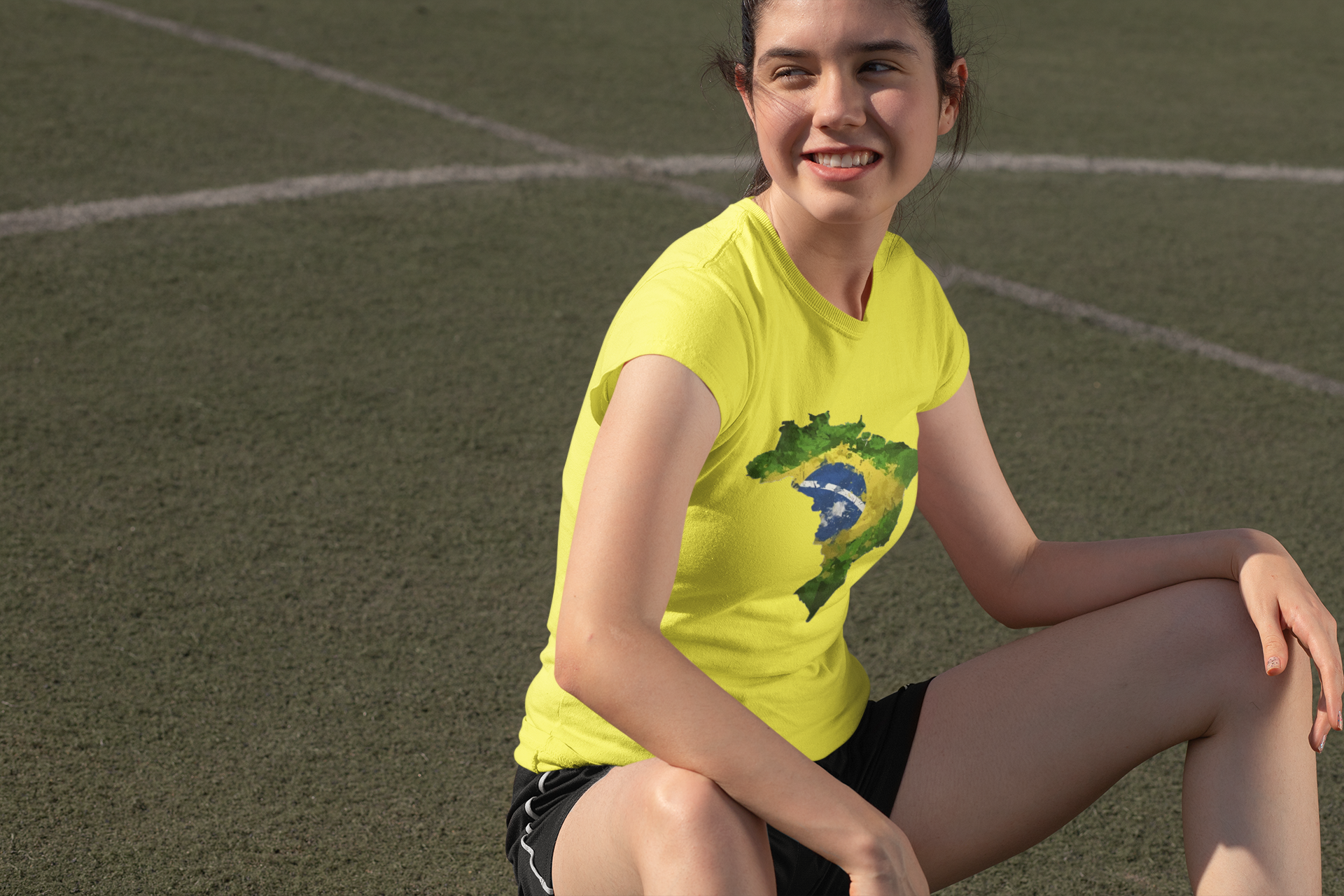 Camiseta Infantil Brasil 3