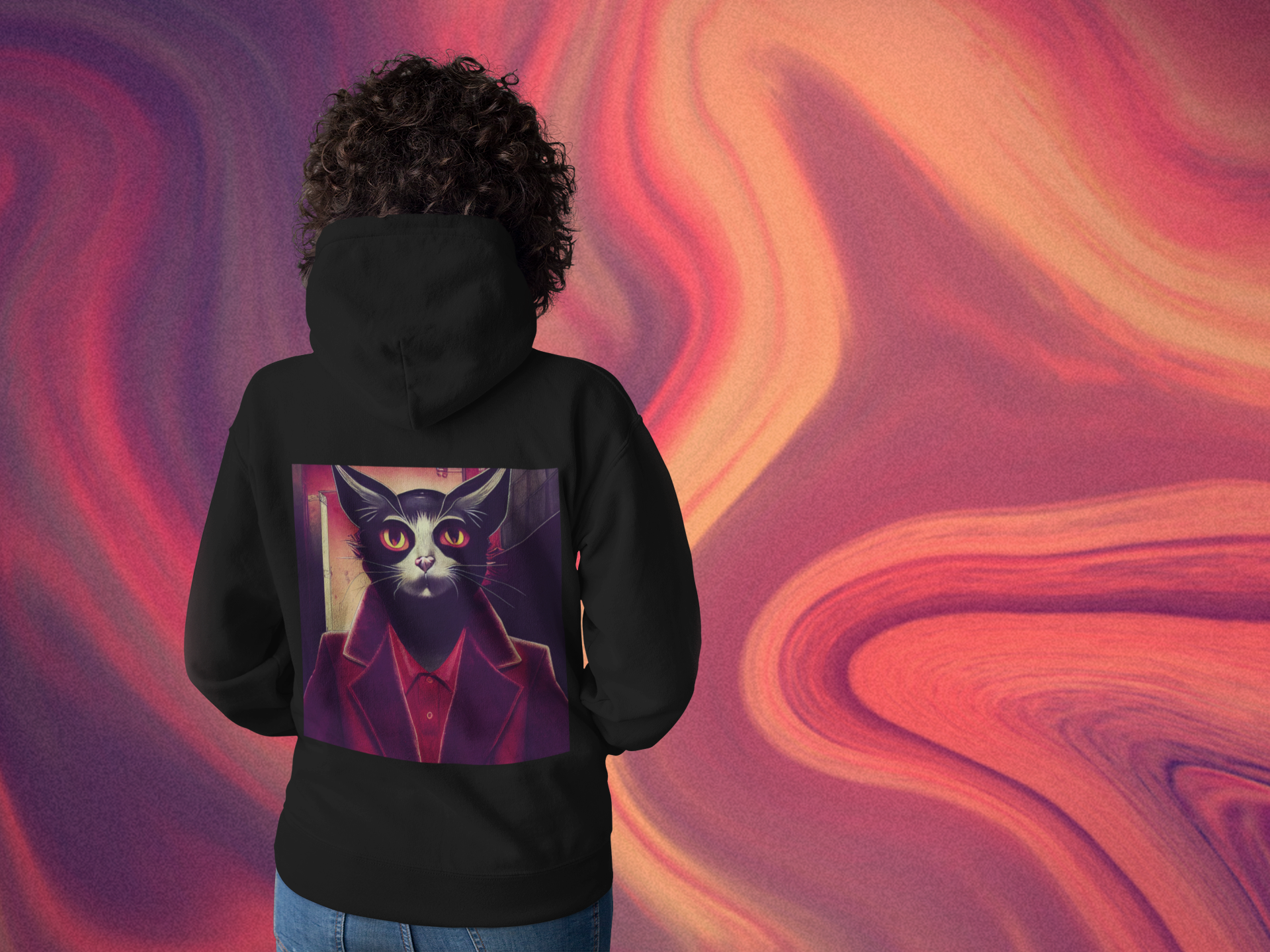 Moletom Gato Mafioso