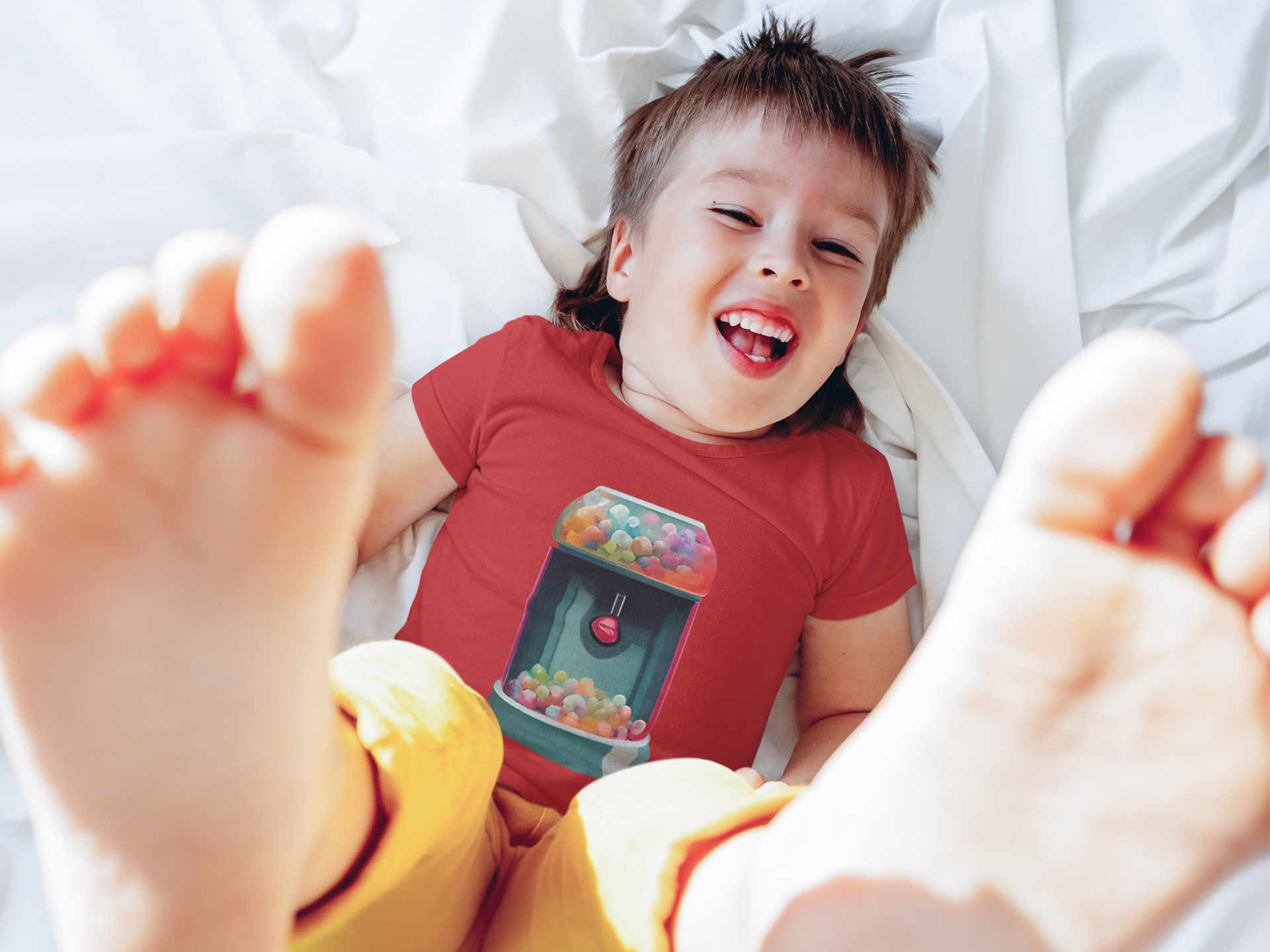 Camiseta Infantil chicletes