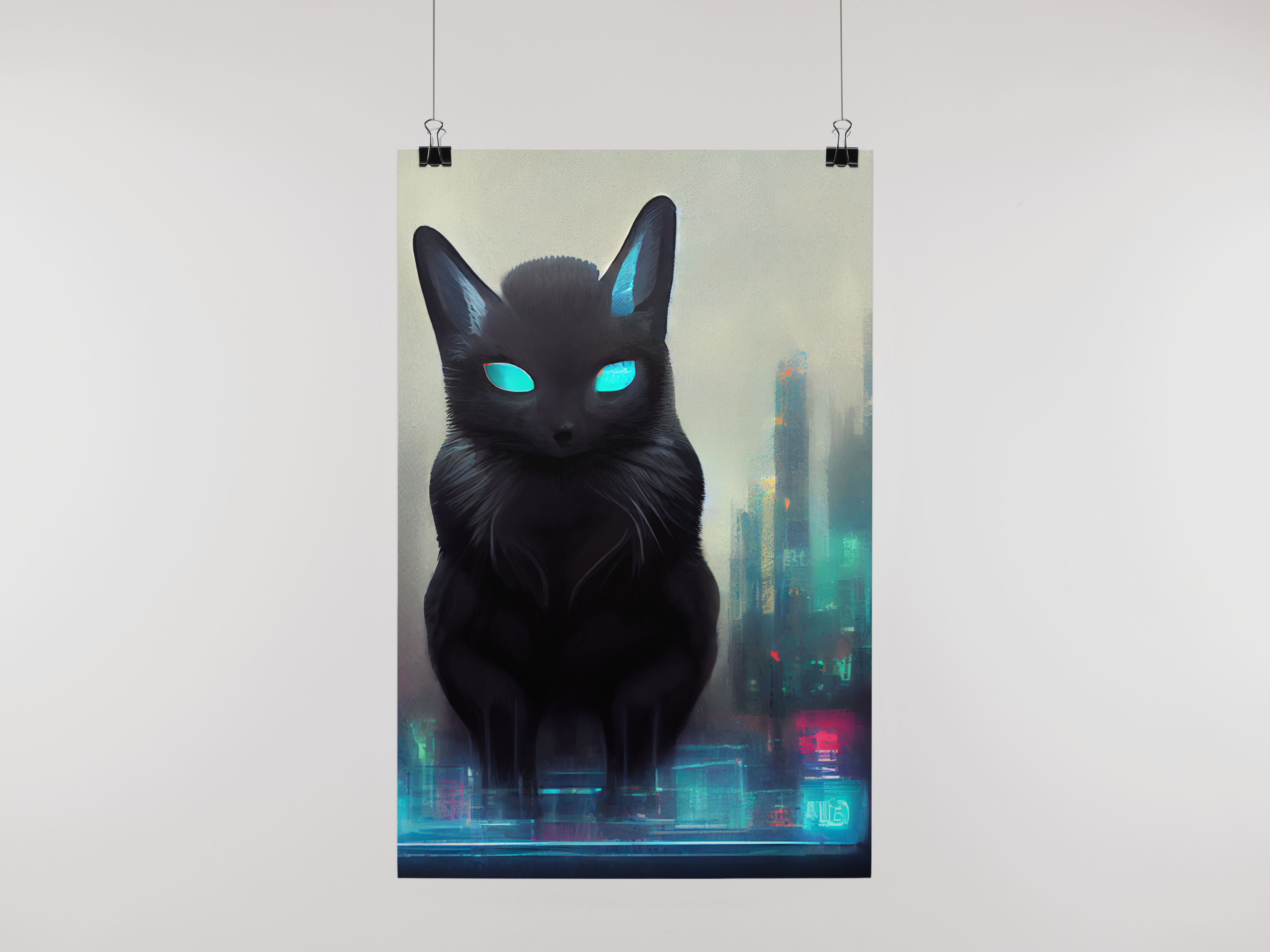 Poster Gato Preto