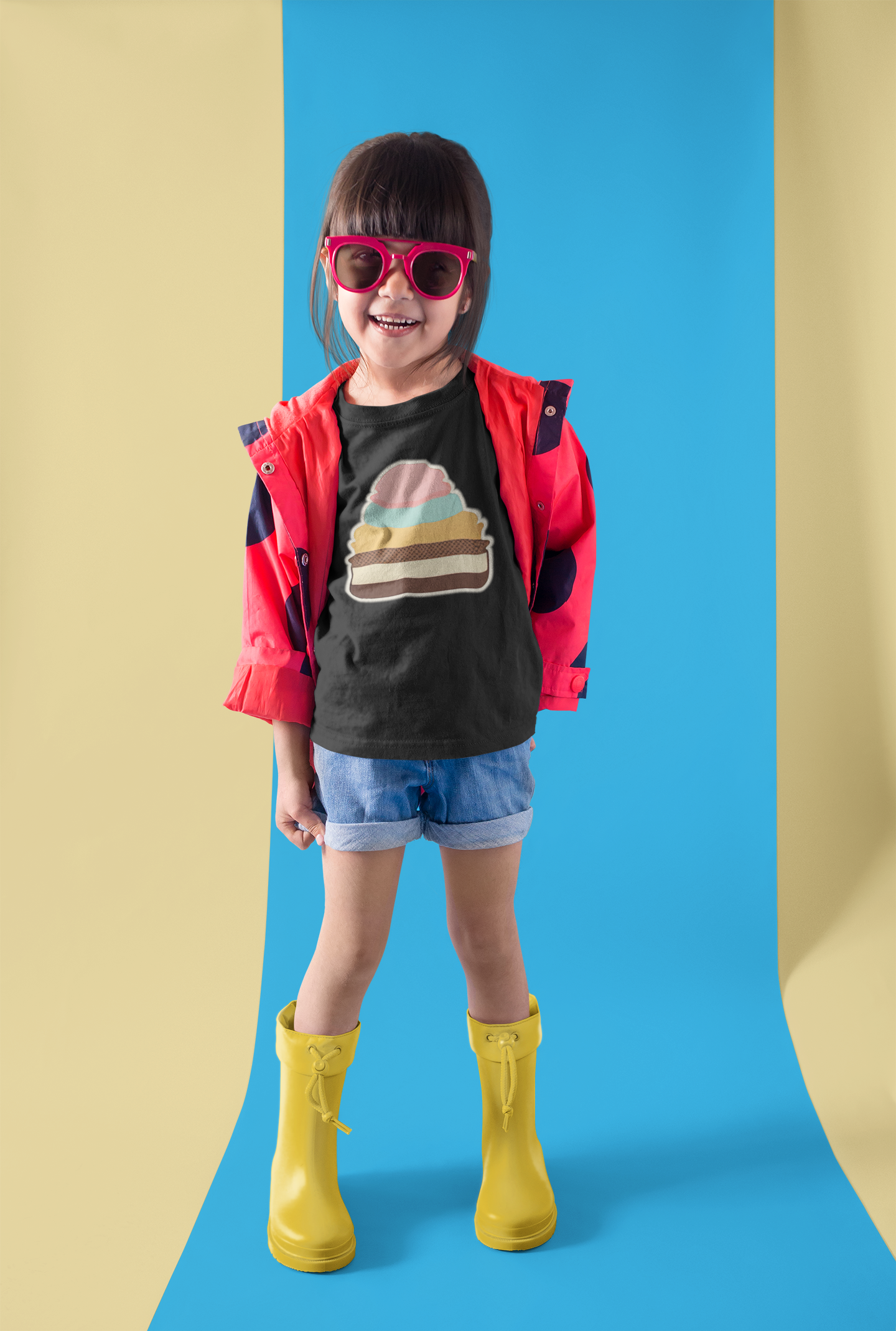 Camiseta Infantil Sorvete