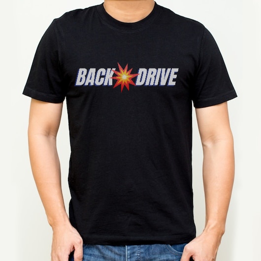 Camiseta Back Drive Clássica Black