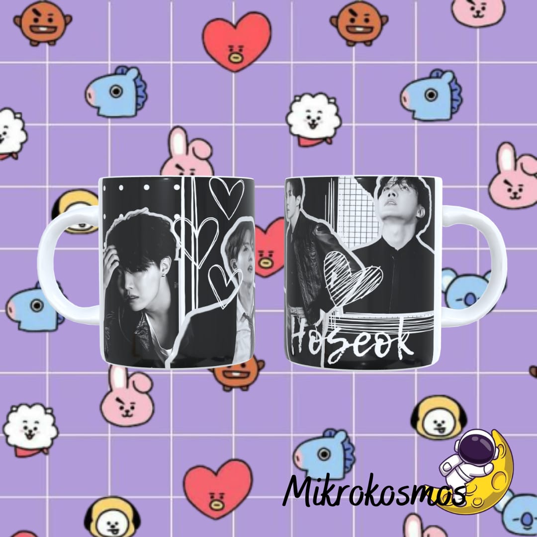 B&W Hoseok Mug