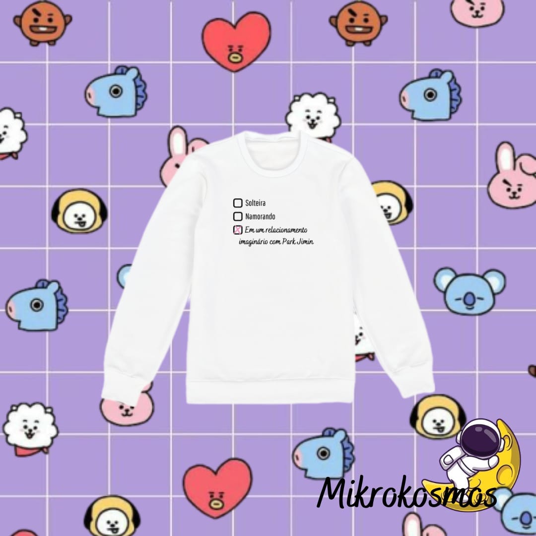 Moletom Status Jimin