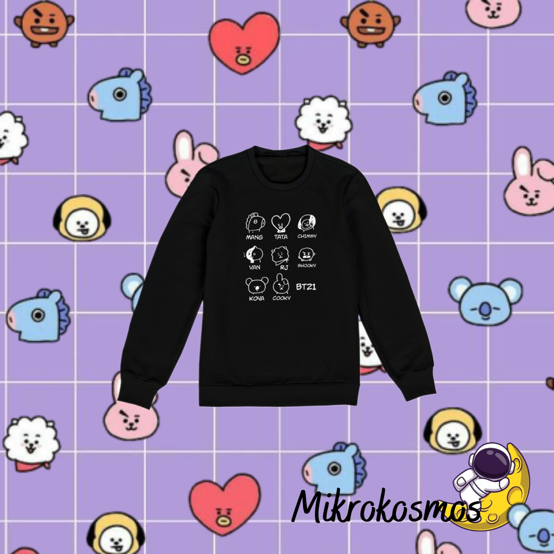 Moletom BT21 Draw