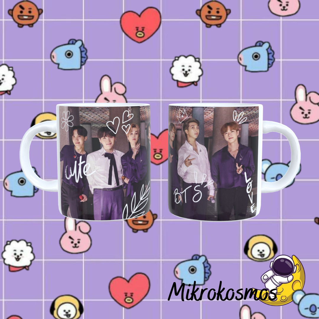 Purple BTS Mug