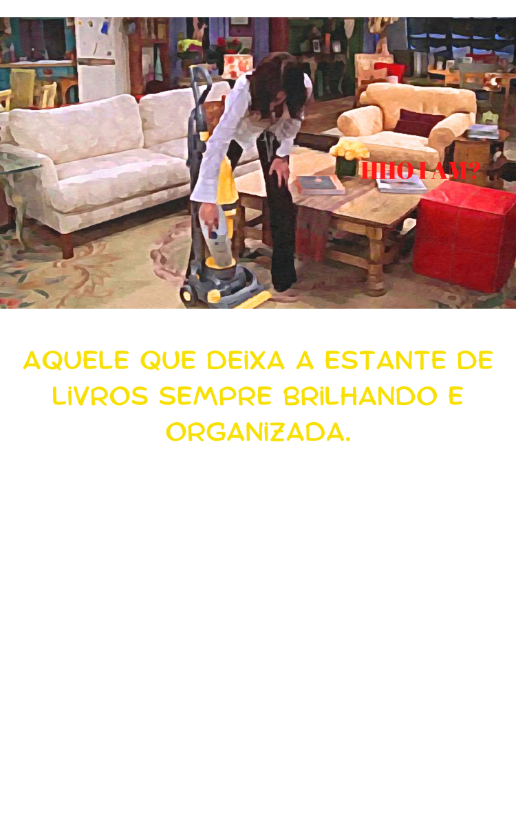 Aquele Que Deixa A Estante De Livros Sempre Brilhando E Organizada
