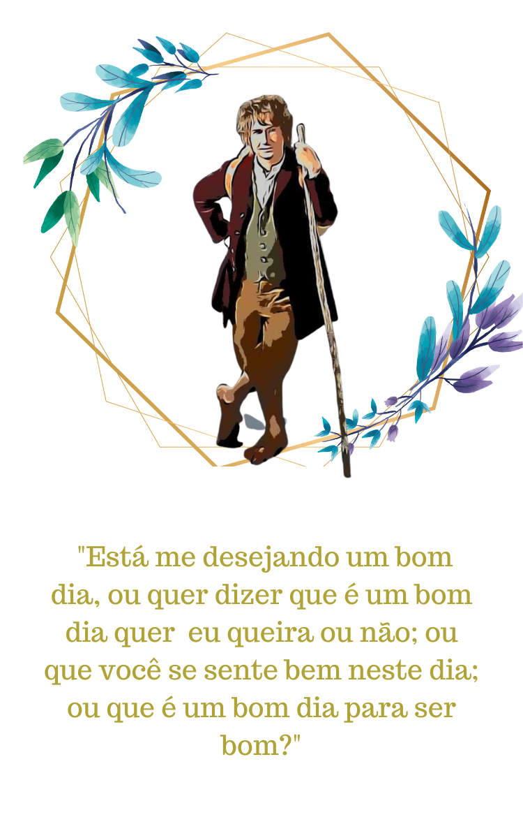 T Shirt Infantil O Hobbit